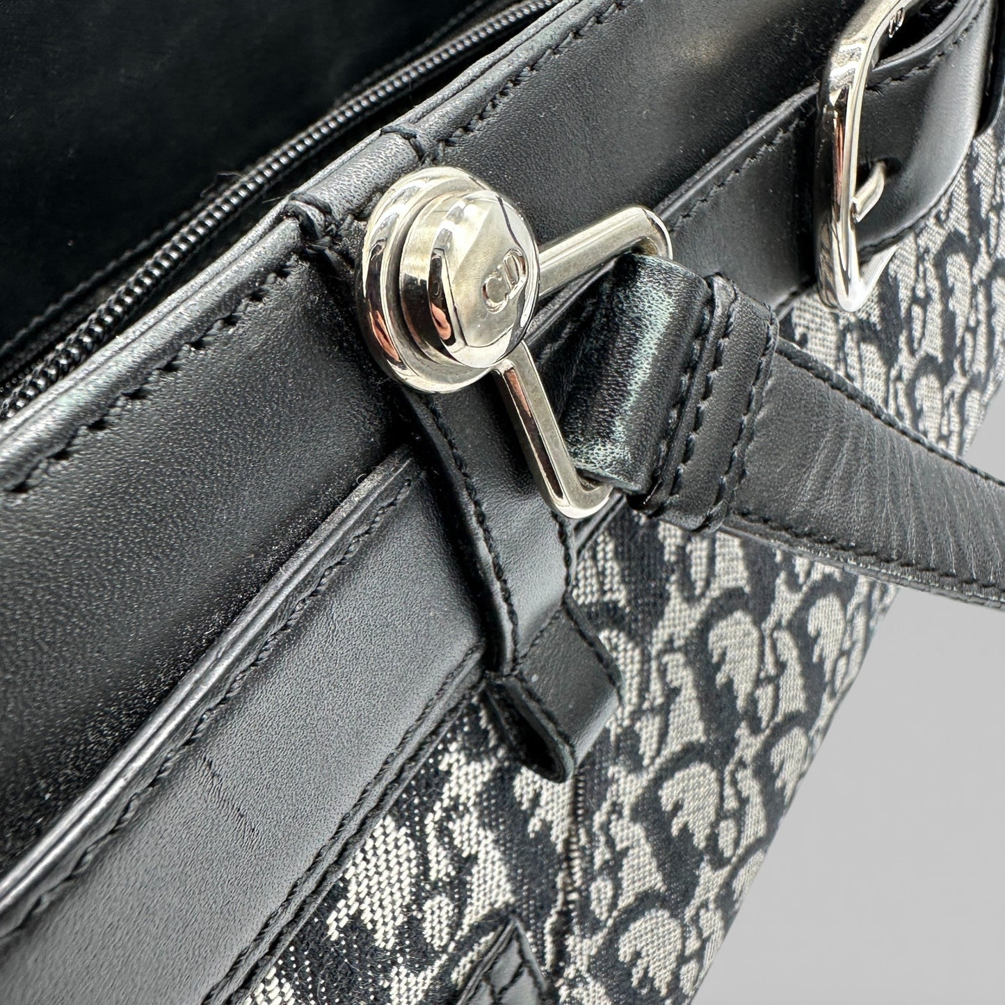 Vintage Christian Dior Trotter Belted Tote Handbag - Thanks it's Vintage