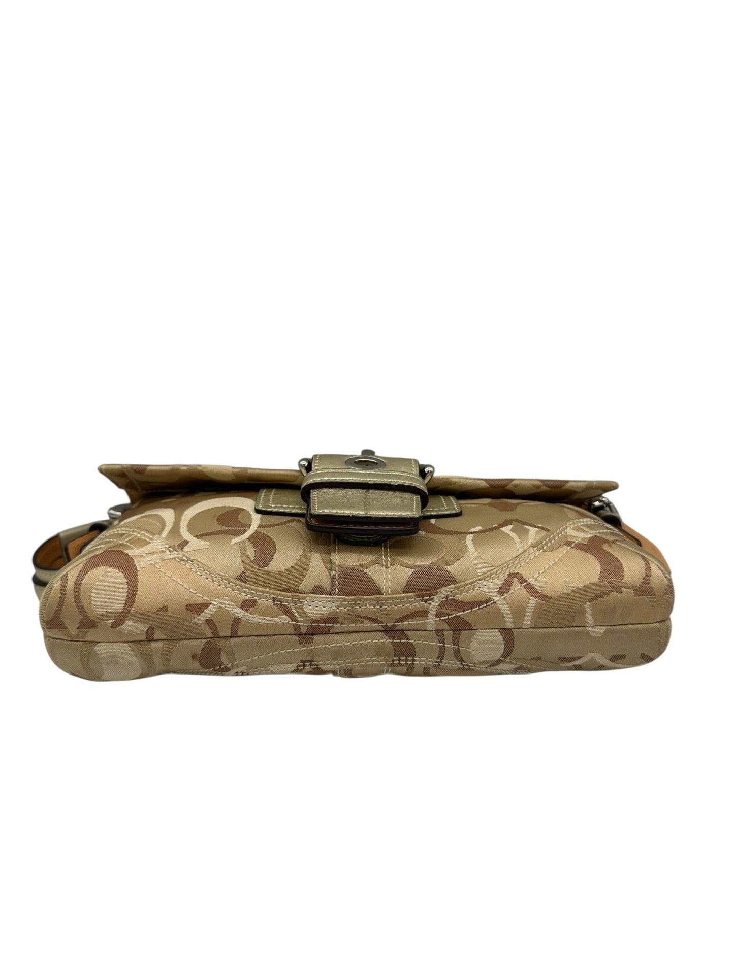 Vintage Coach 0492 Soho Buckle Monogram Shoulder Bag - Thanks it's Vintage