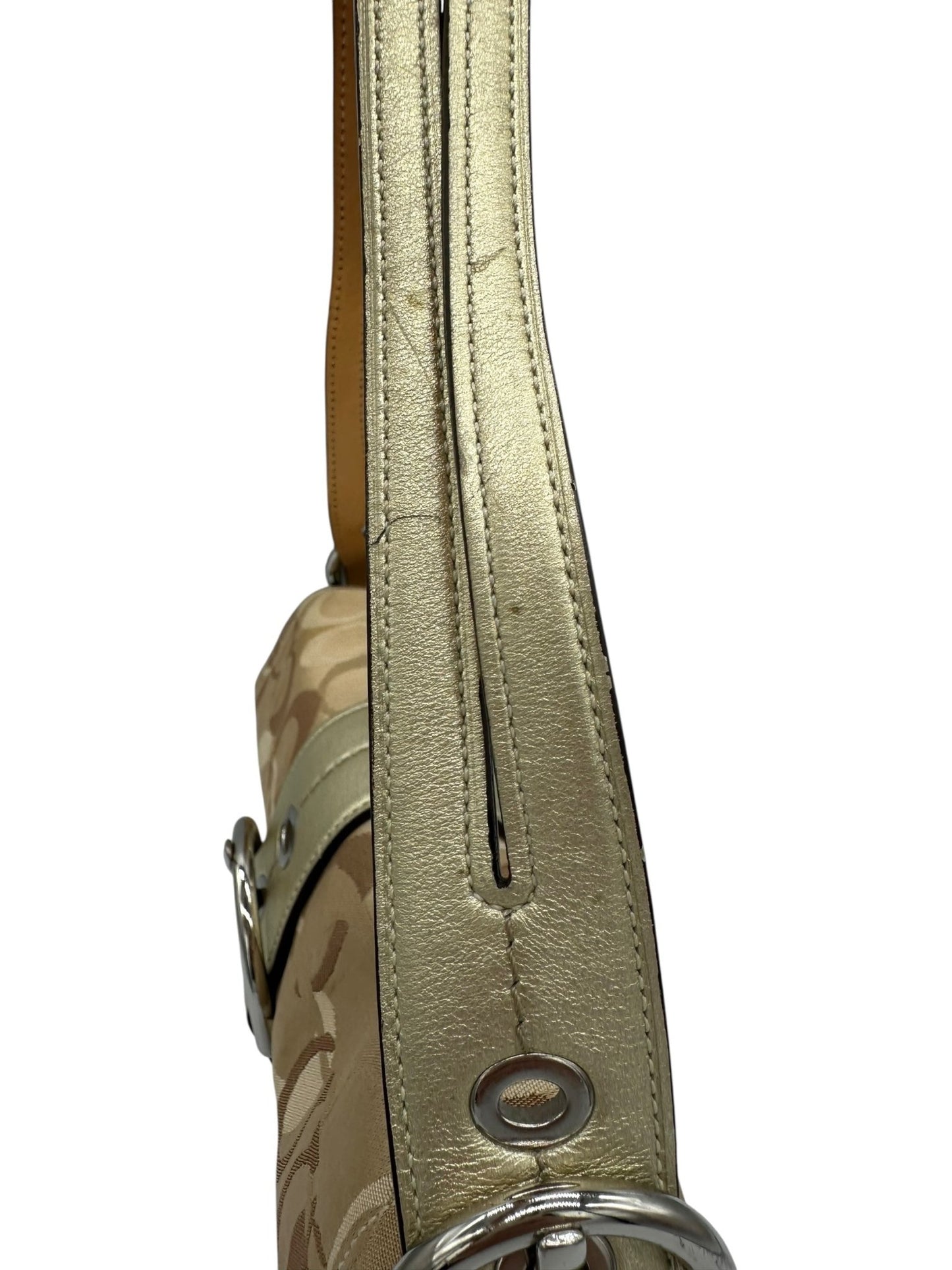 Vintage Coach 0492 Soho Buckle Monogram Shoulder Bag - Thanks it's Vintage