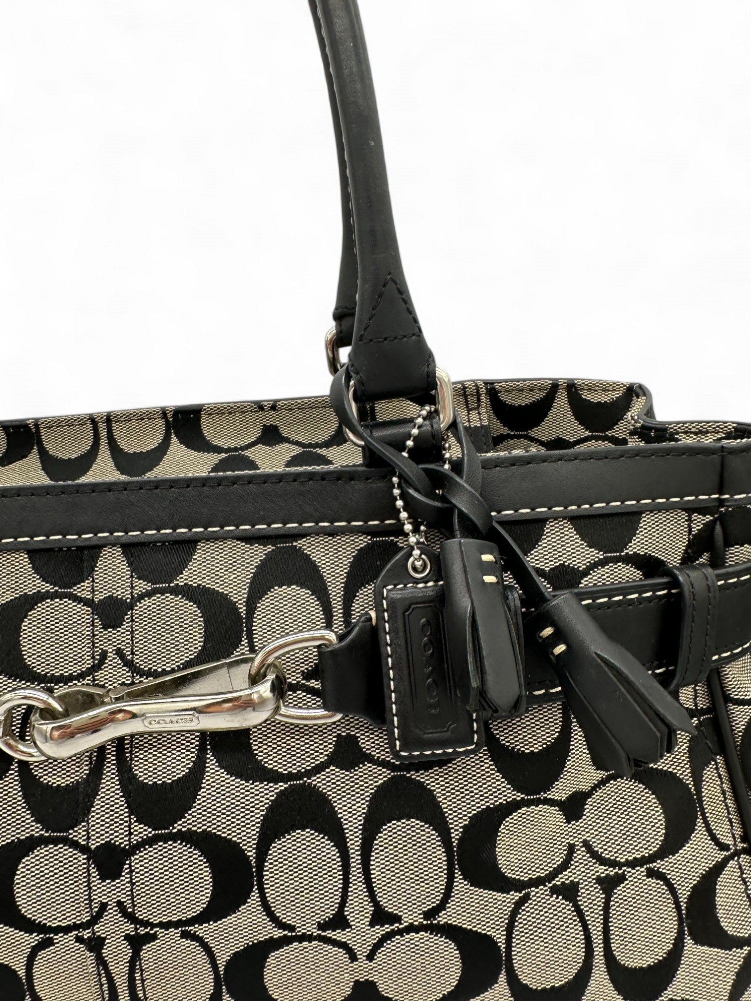 Vintage Coach 08K07 Hampton Clip Handbag - Thanks it's Vintage