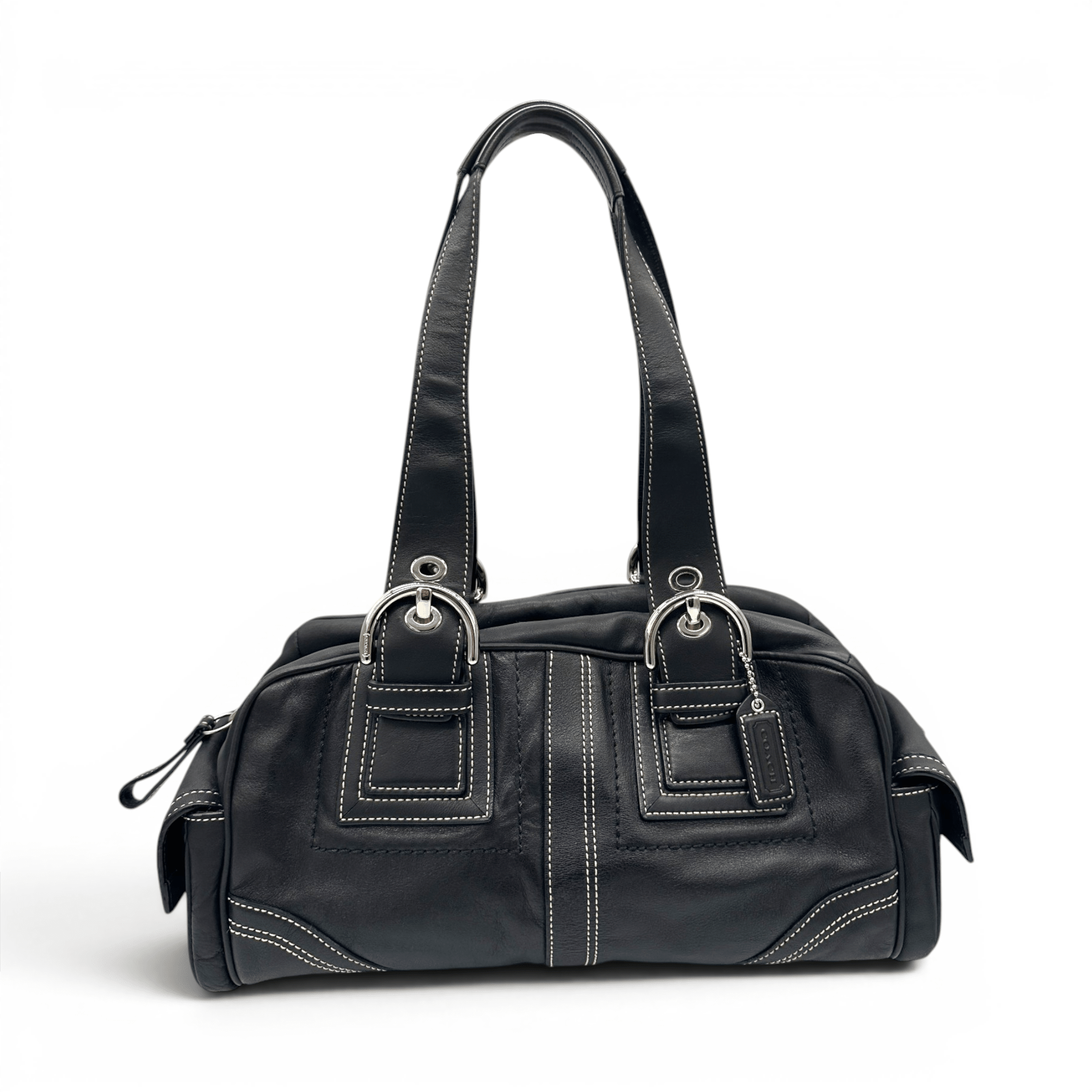 美品 Vintage Coach old mini boston soho Vintage Coach 10036 Soho Mini Boston Shoulder Bag – Thanks it's