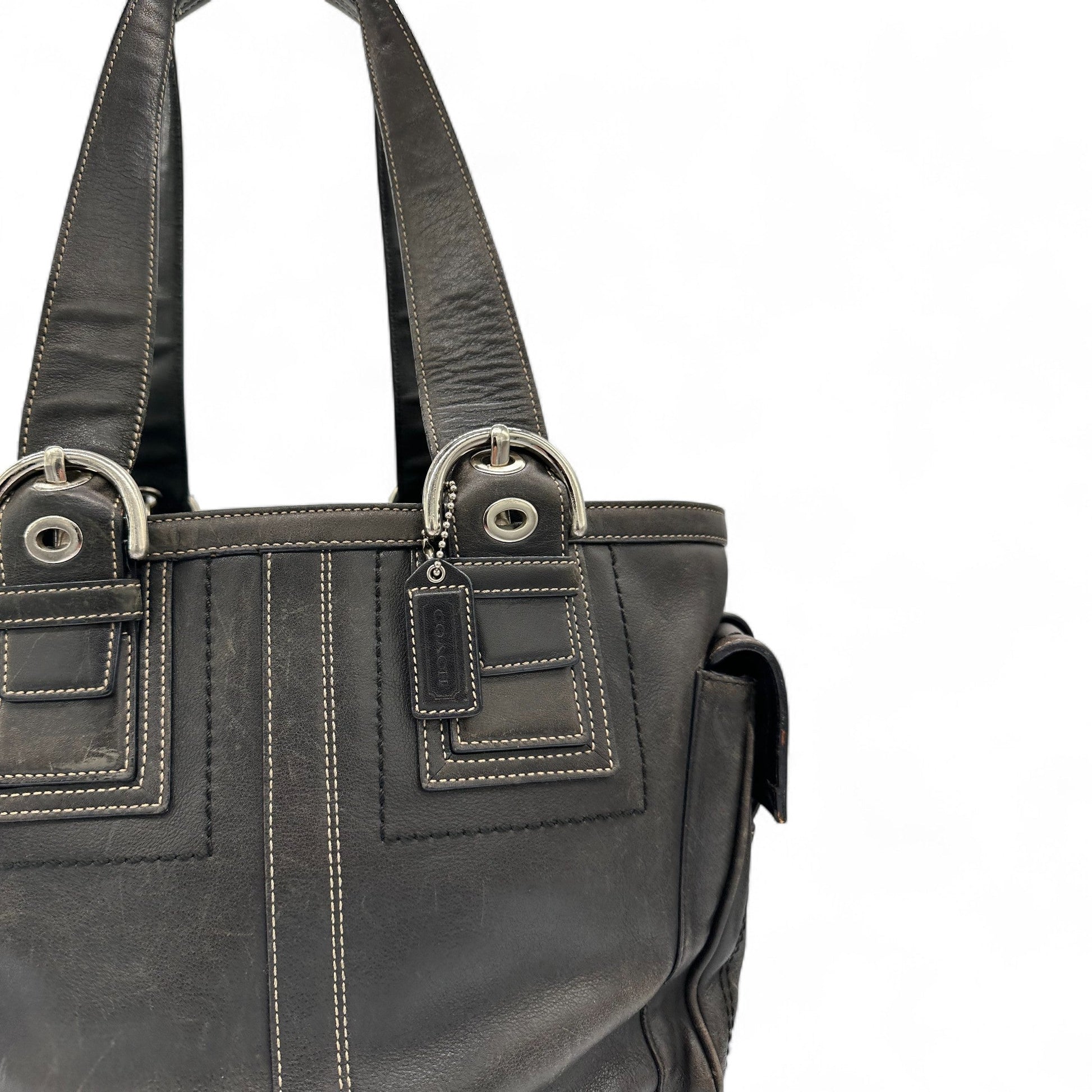 Vintage Coach 10037 Soho Leather Handbag - Thanks it's Vintage