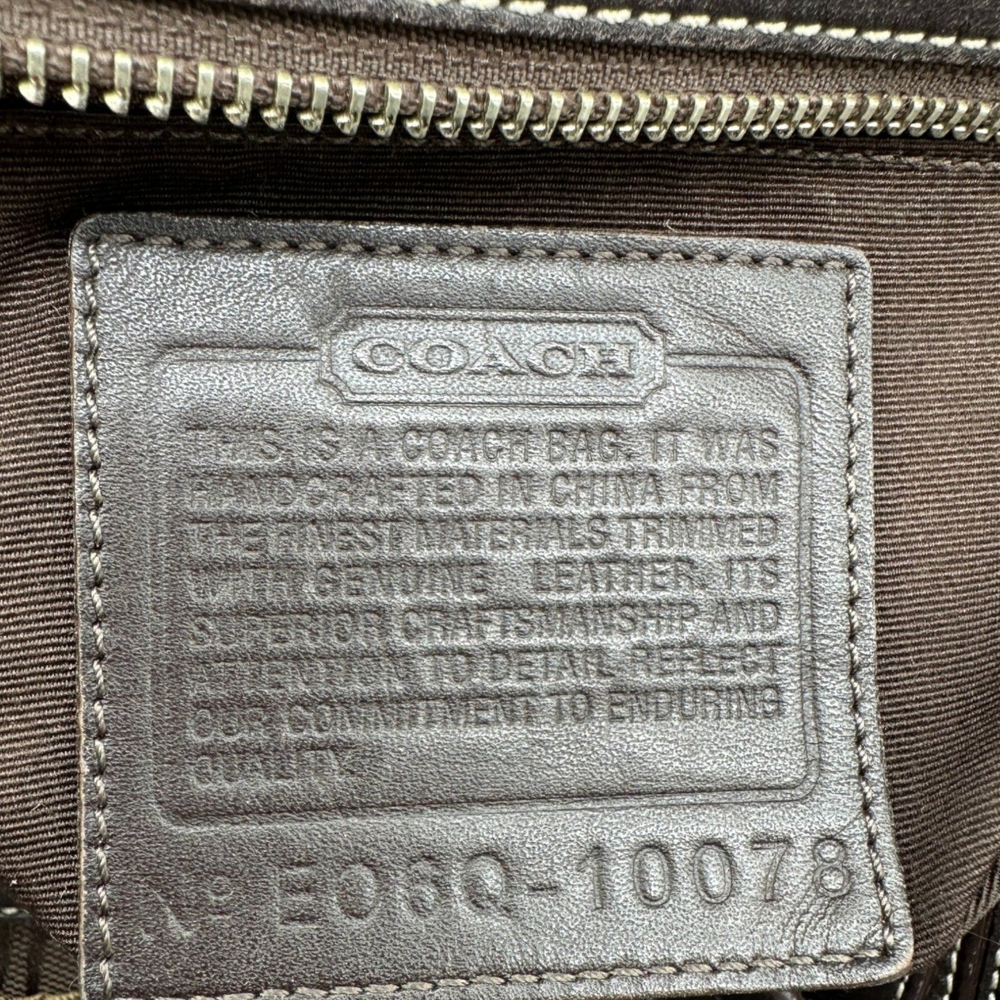 Vintage Coach 10078 Soho Mini Boston Shoulder Bag - Thanks it's Vintage
