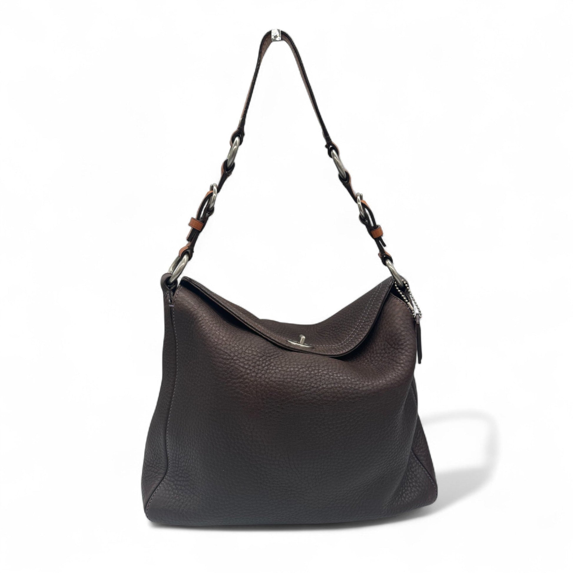 Vintage Coach 10132 Turnlock Leather Shoulder Bag - Thanks it's Vintage