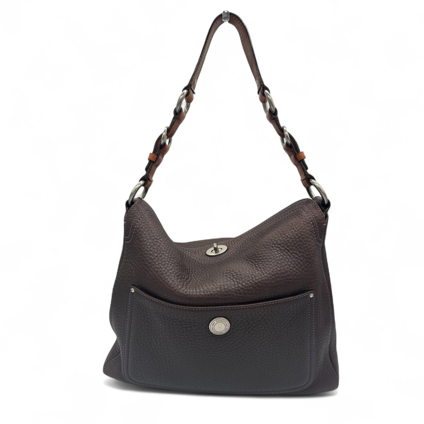 Vintage Coach 10132 Turnlock Leather Shoulder Bag - Thanks it's Vintage