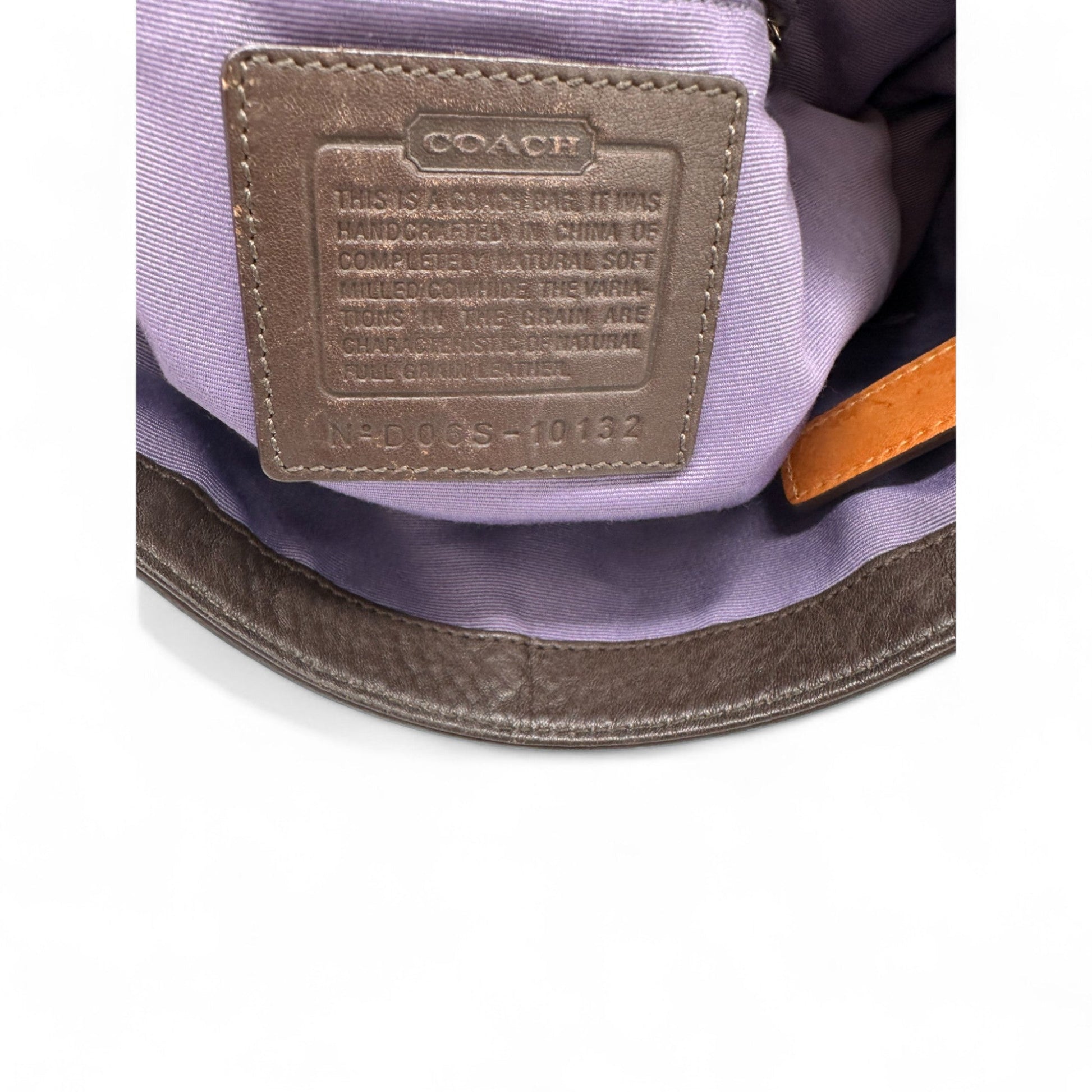 Vintage Coach 10132 Turnlock Leather Shoulder Bag - Thanks it's Vintage