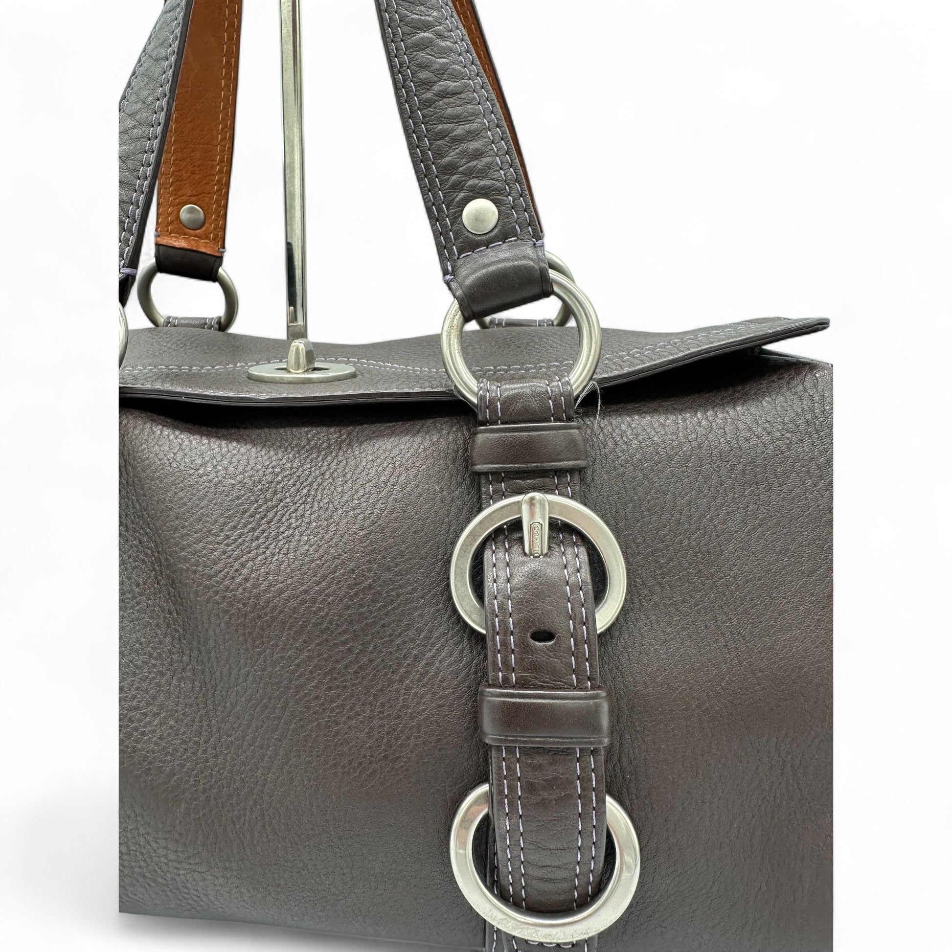 Vintage Coach 10134 Chelsea Barrel Turnlock Shoulder Bag - Thanks it's Vintage