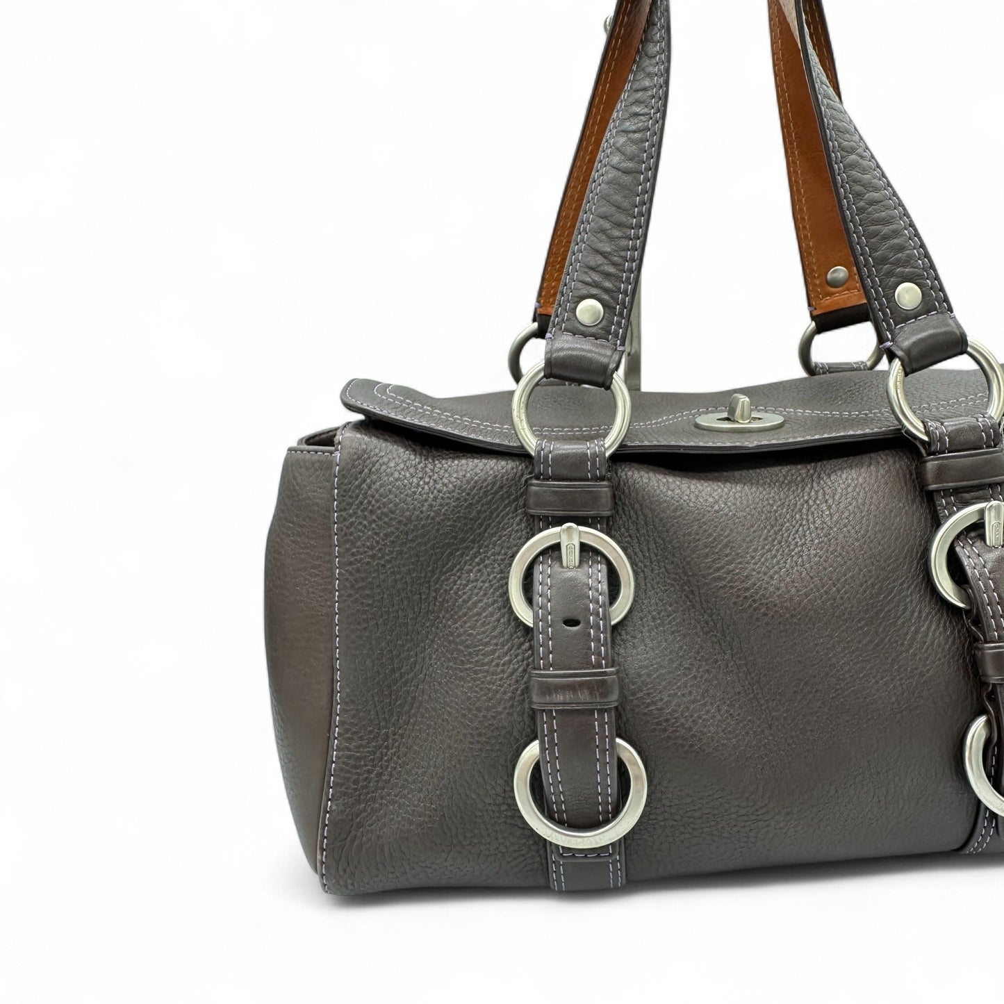 Vintage Coach 10134 Chelsea Barrel Turnlock Shoulder Bag - Thanks it's Vintage