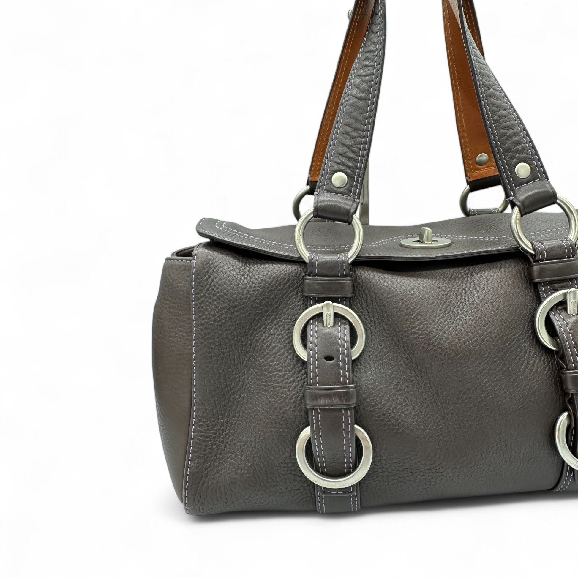 Vintage Coach 10134 Chelsea Barrel Turnlock Shoulder Bag - Thanks it's Vintage