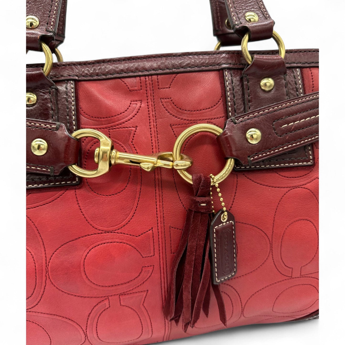 Vintage Coach 10227 Hampton Clip Handbag - Thanks it's Vintage