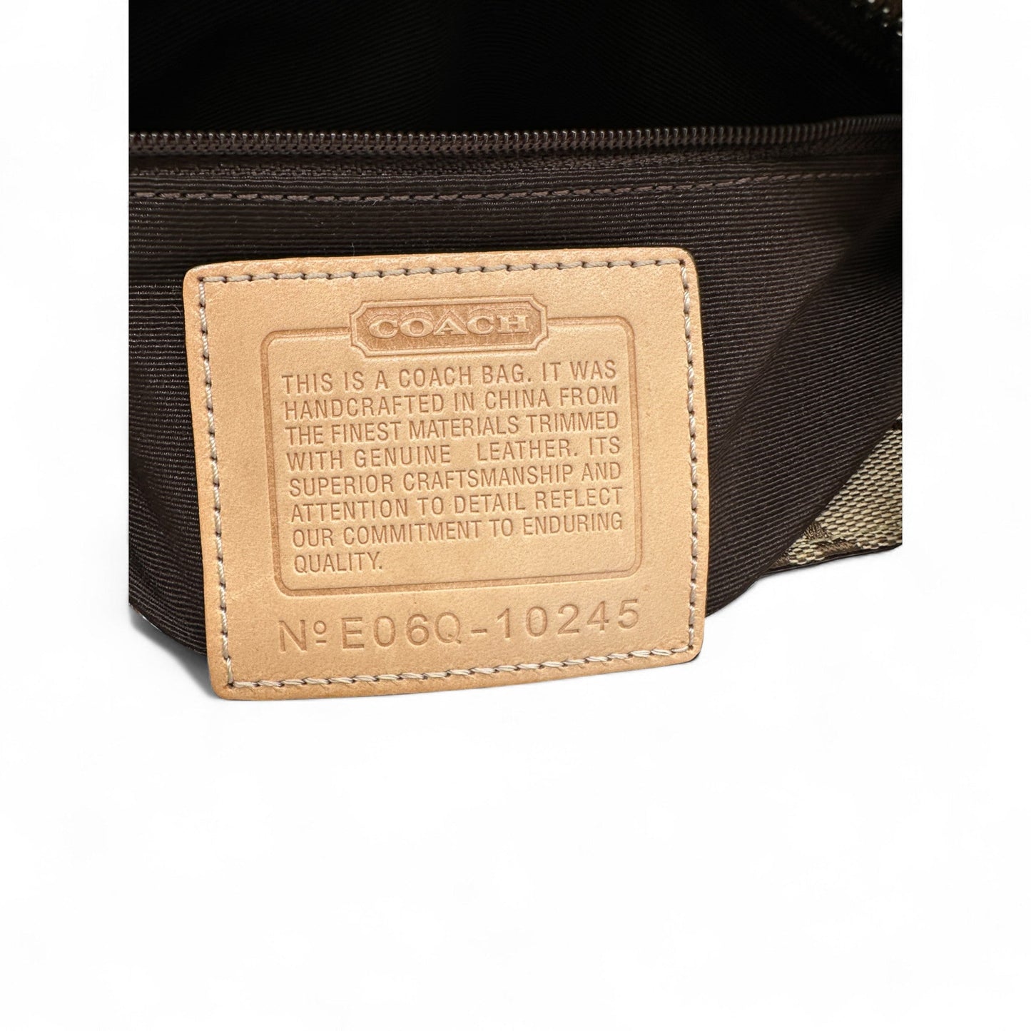 Vintage Coach 10245 Hampton Clip Handbag - Thanks it's Vintage