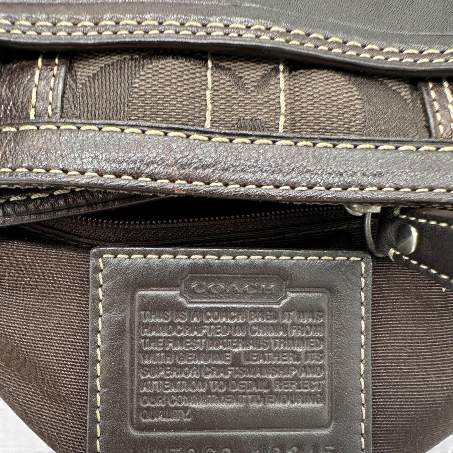 Vintage Coach 10245 Hampton Clip Handbag - Thanks it's Vintage