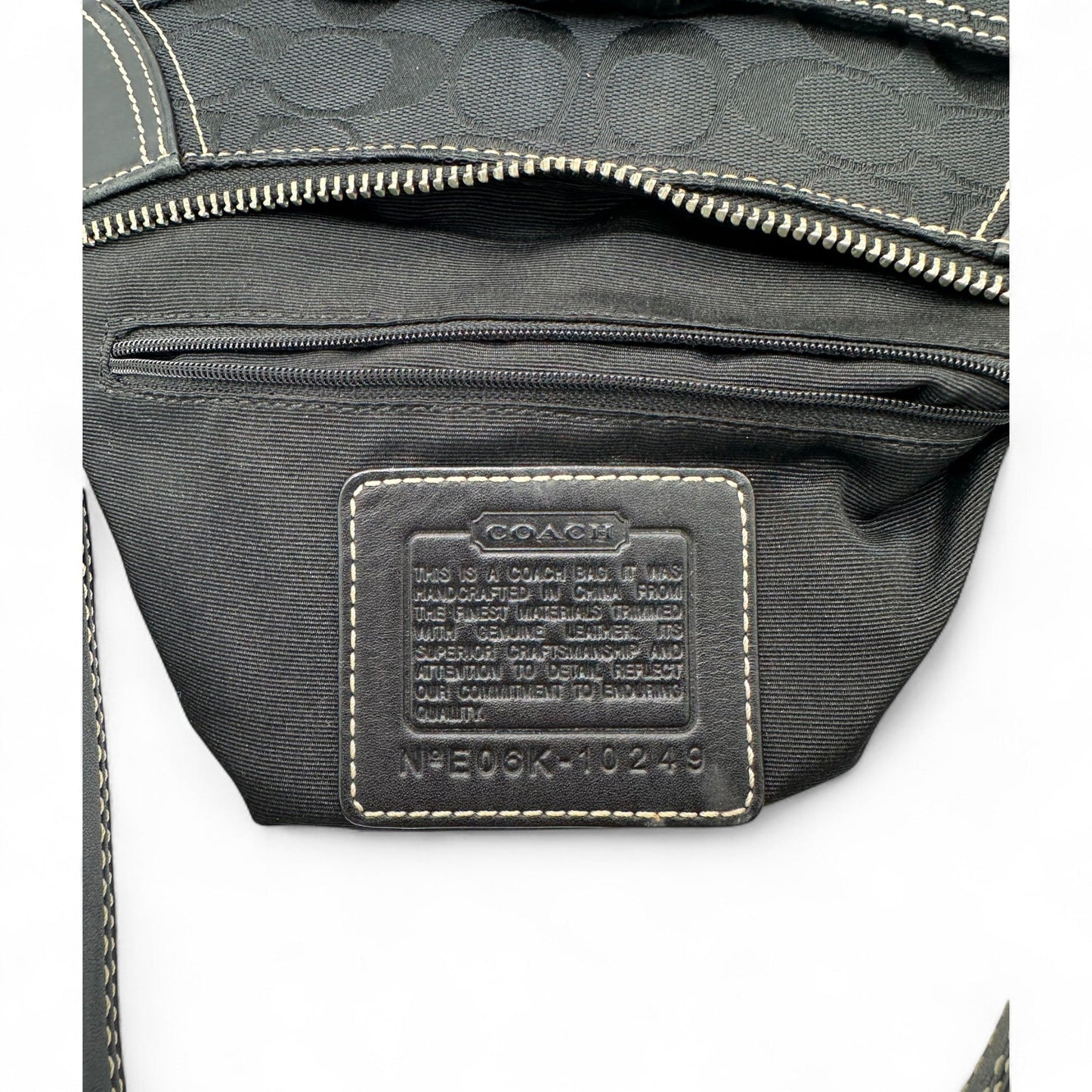 Vintage Coach 10249 Hampton Clip Shoulder Bag with Adjustable Strap - Thanks it's Vintage