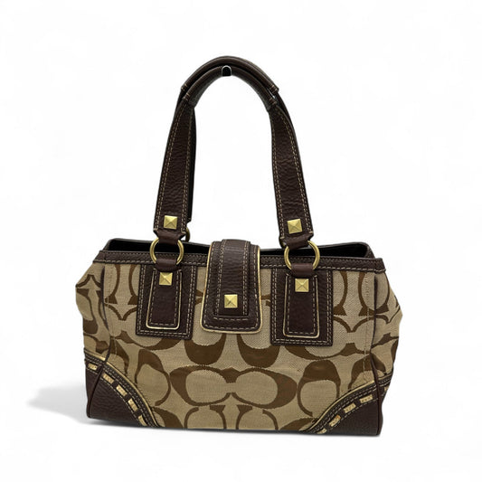 Vintage Coach 10313 Stud Detail Shoulder Bag - Thanks it's Vintage