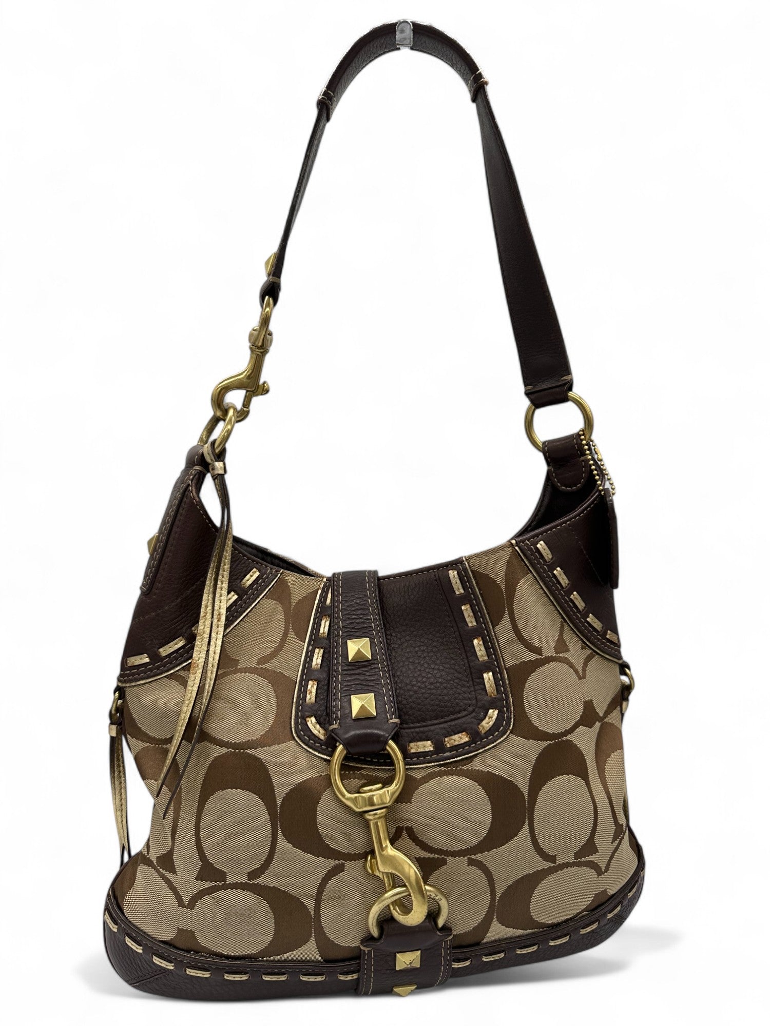 Vintage Coach 10314 Studded Detail Shoulder Bag - Thanks it's Vintage