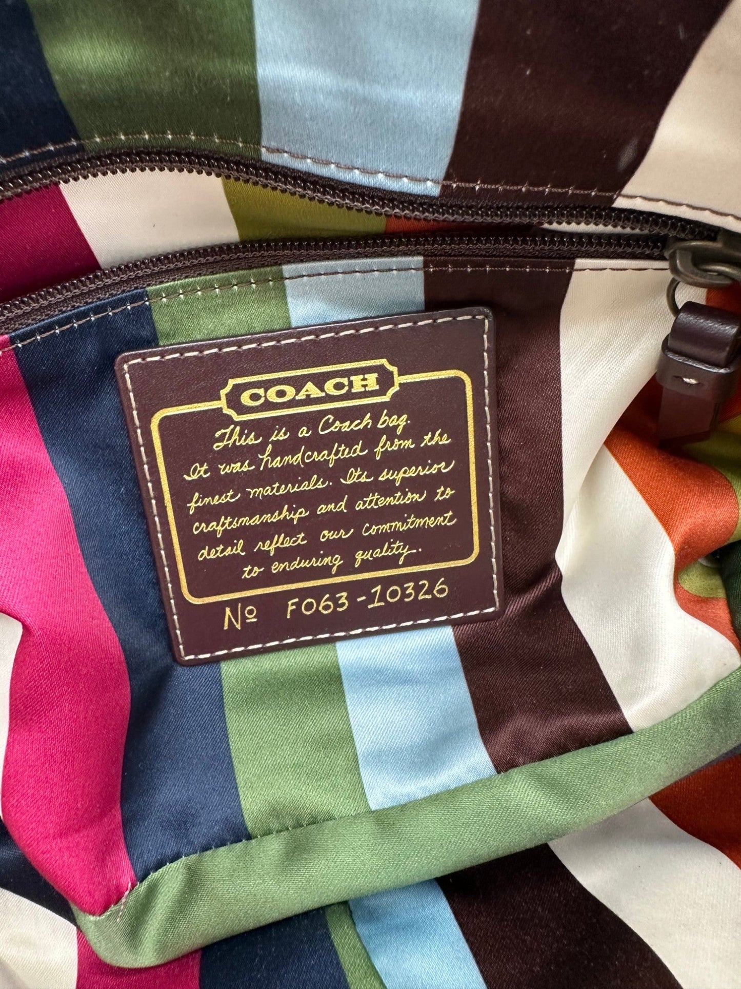 Vintage Coach 10326 Leigh Legacy Turnlock Shoulder Bag Black Leather - Thanks it's Vintage