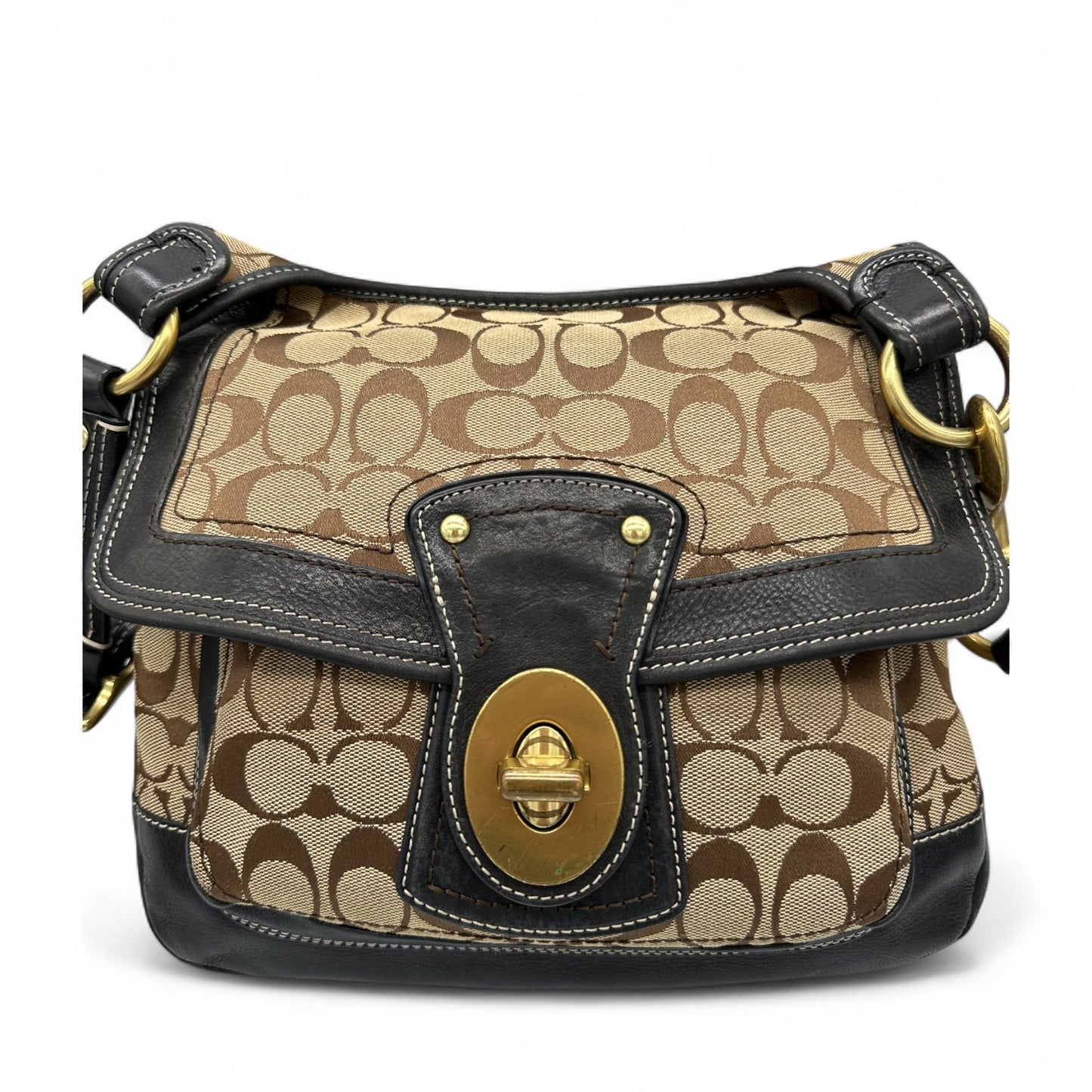 Vintage Coach 10336 65th Anniversary Turnlock Legacy Crossbody Bag - Thanks it's Vintage