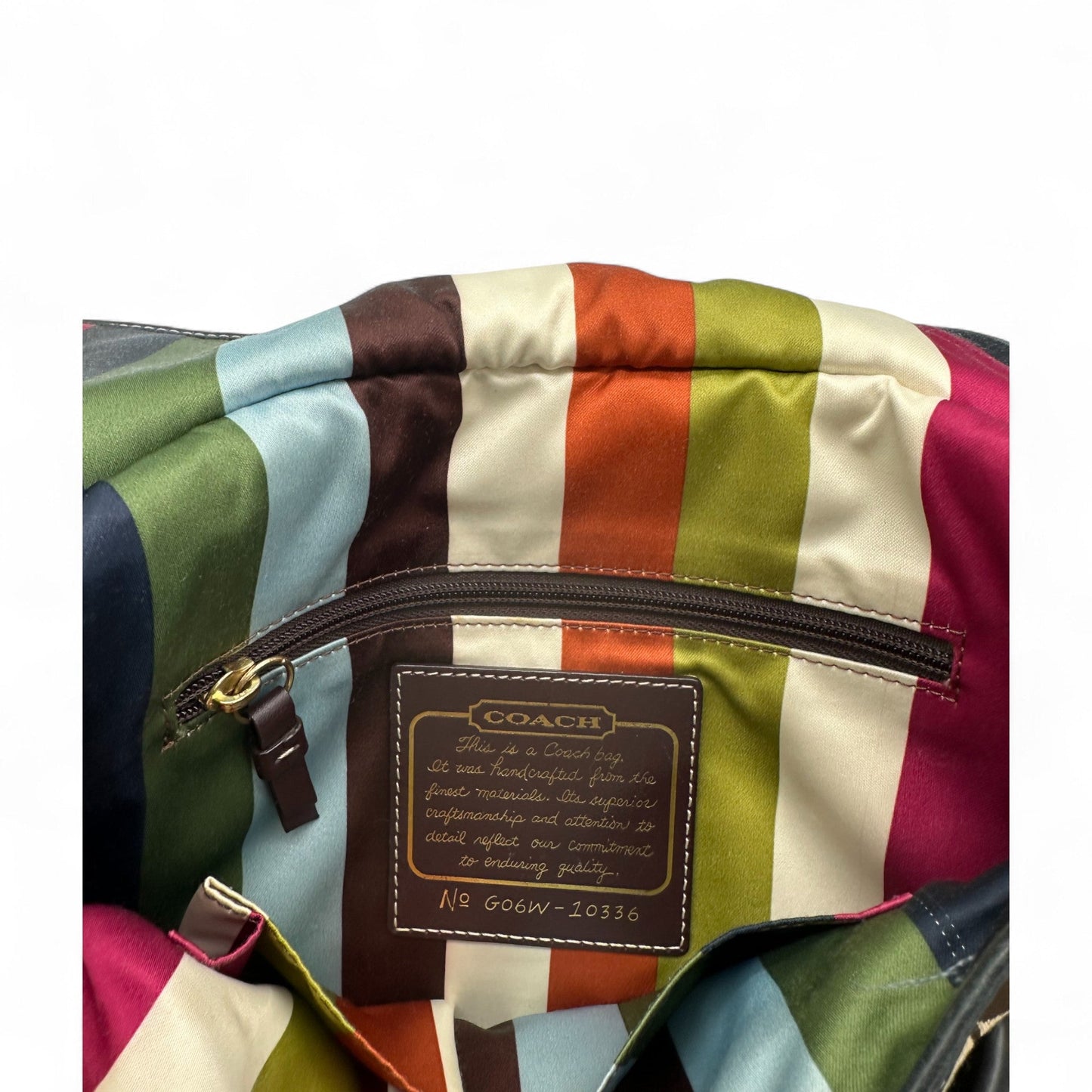 Vintage Coach 10336 65th Anniversary Turnlock Legacy Crossbody Bag - Thanks it's Vintage