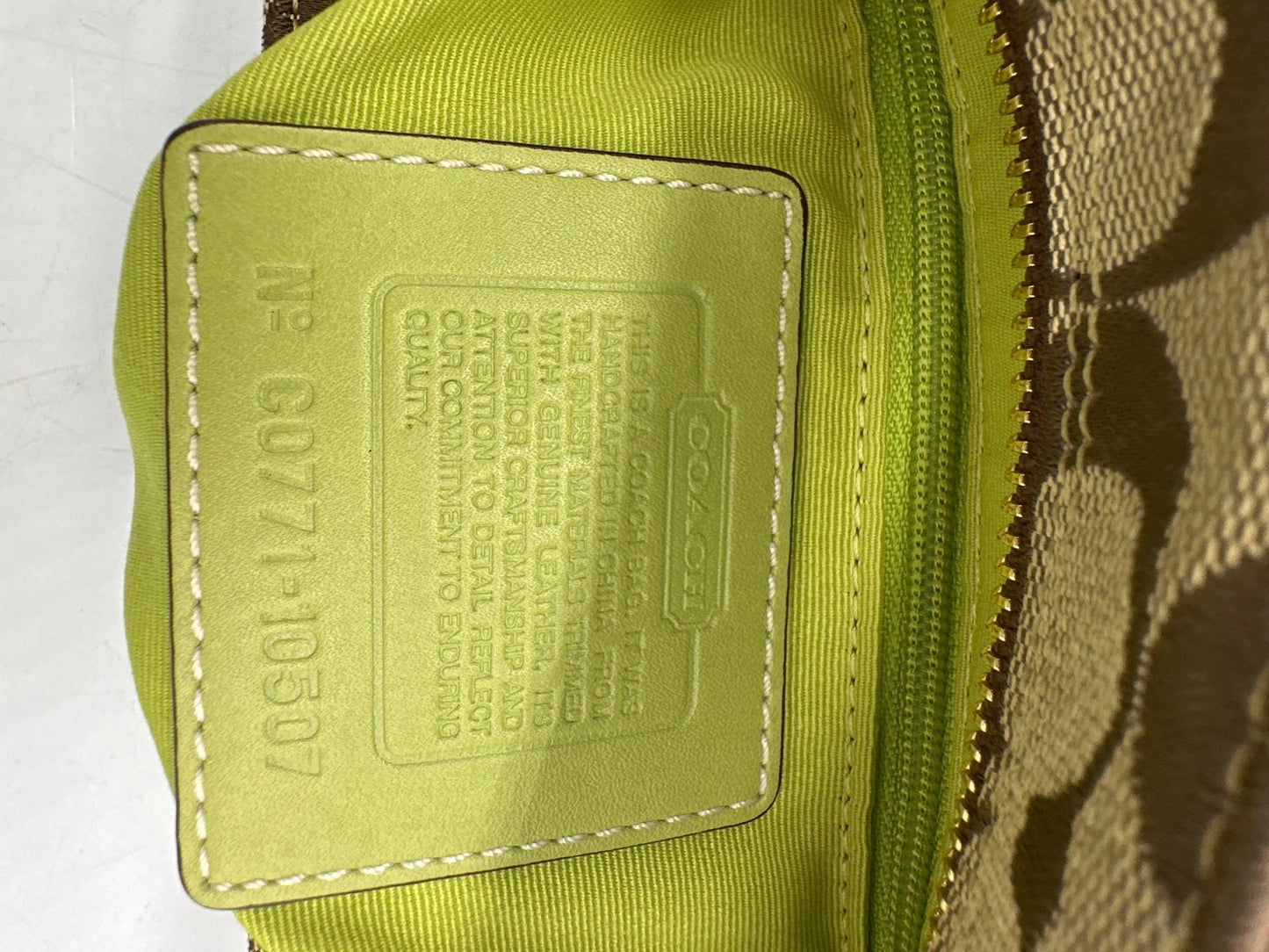 Vintage Coach 10507 Hampton Clip Handbag - Thanks it's Vintage