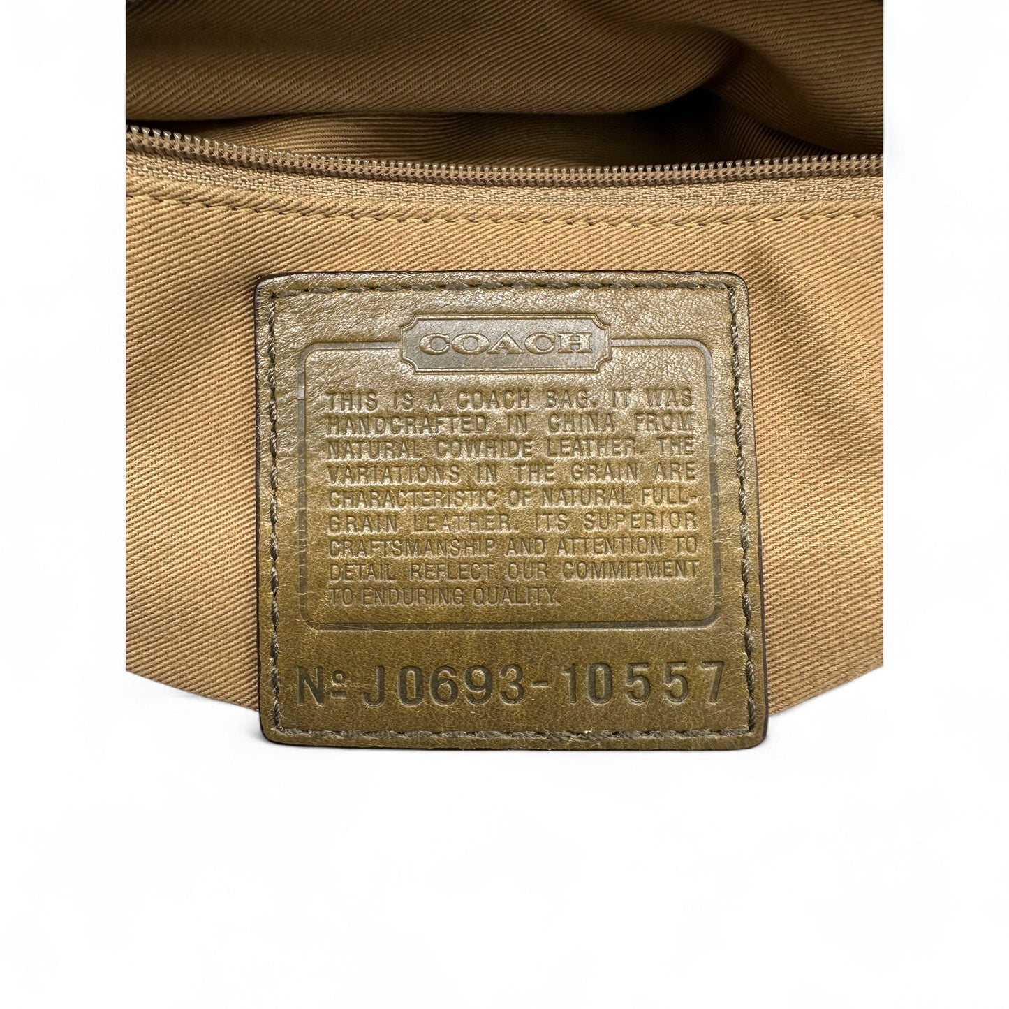 Vintage Coach 10557 Hampton Clip Handbag - Thanks it's Vintage