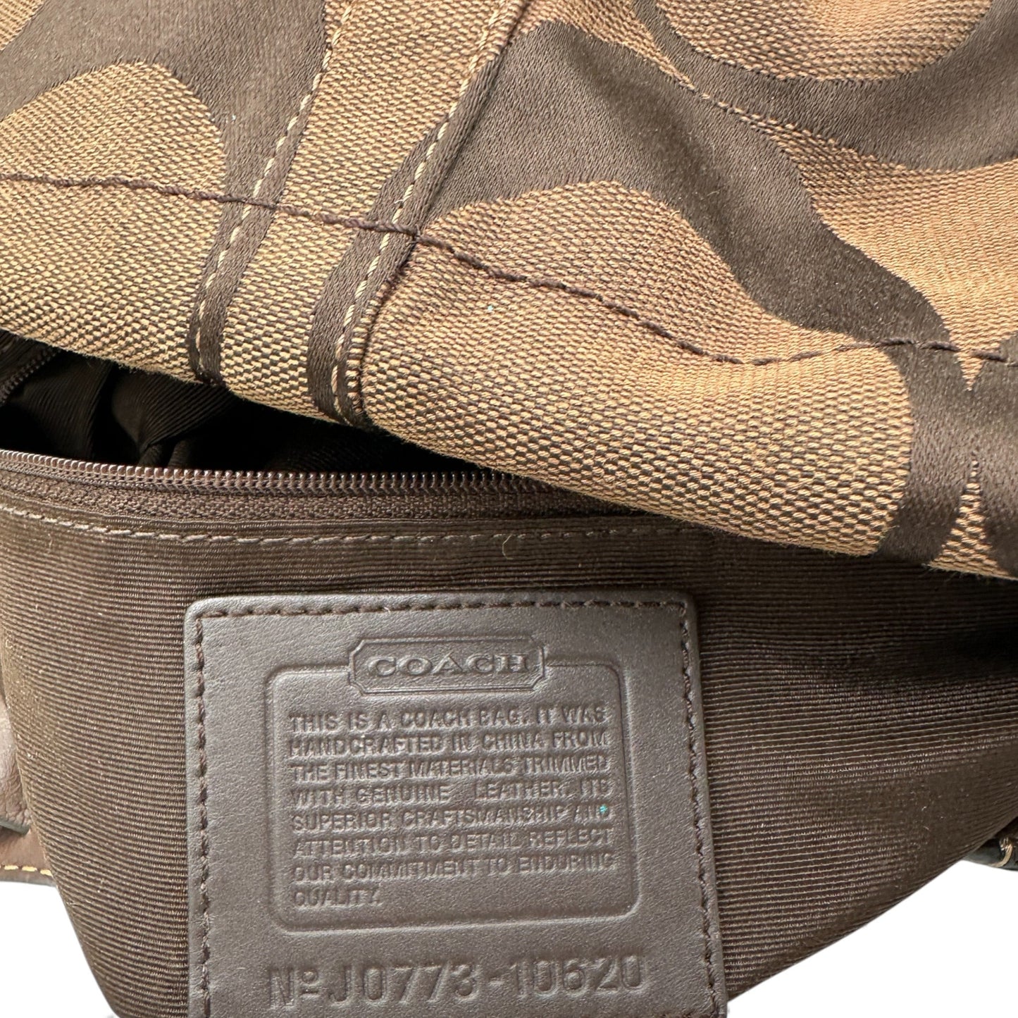 Vintage Coach 10620 Large Carly Shoulder Bag - Thanks it's Vintage