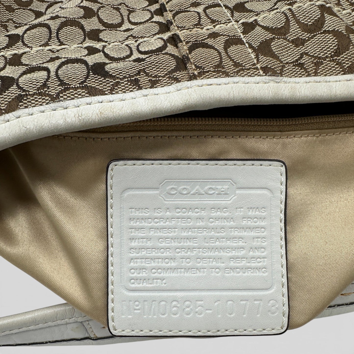 Vintage Coach 10773 Turnlock Ergo Shoulder Bag - Thanks it's Vintage