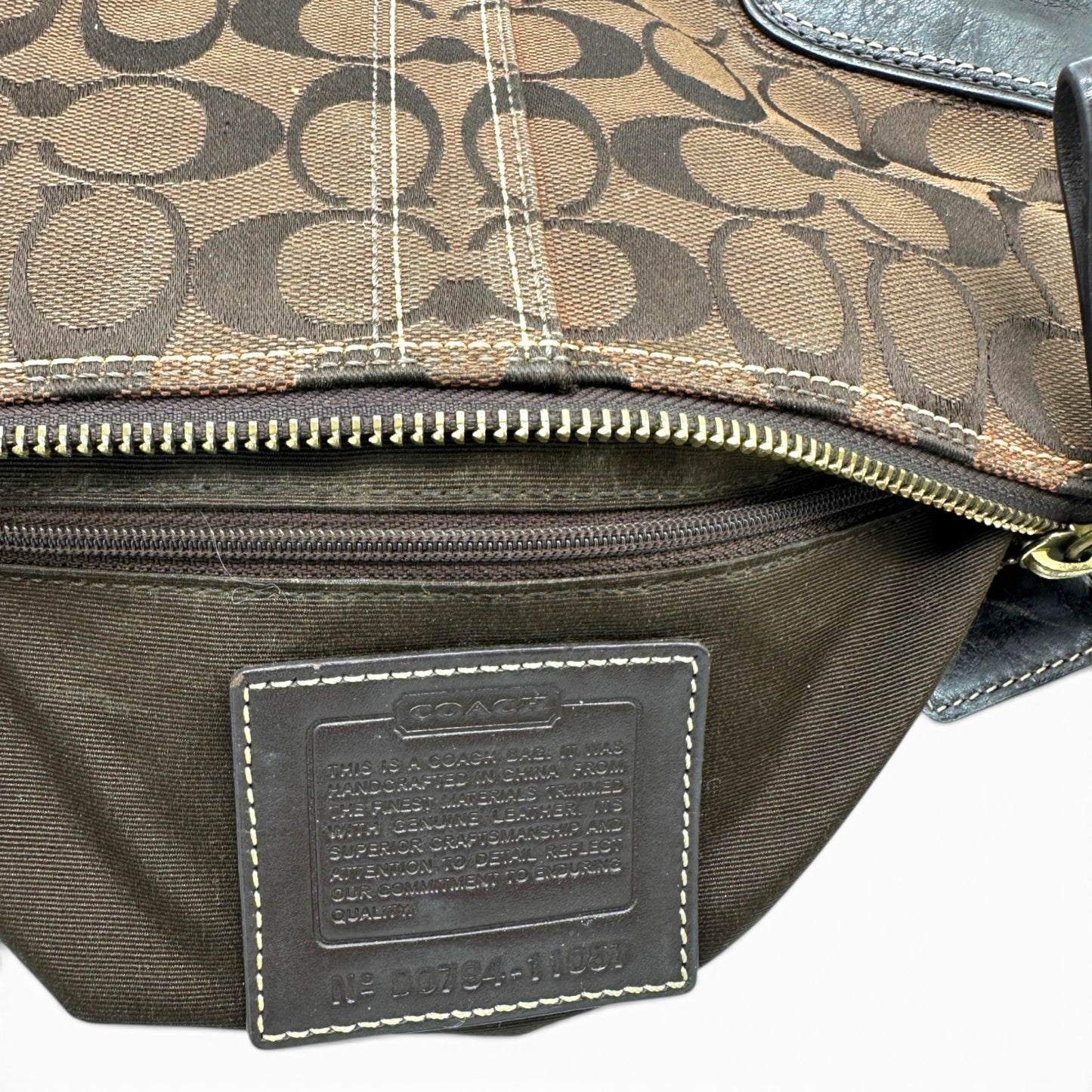 Vintage Coach 11057 Turnlock Shoulder Bag - Thanks it's Vintage