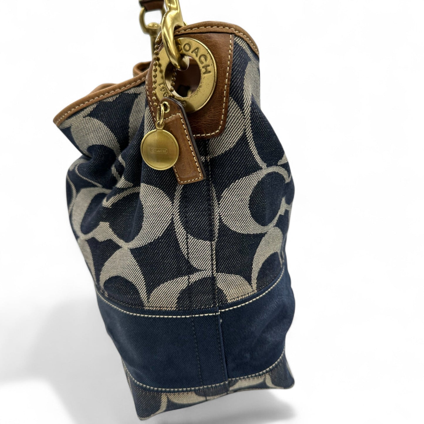 Vintage Coach 11182 Denim Hobo Slouchy Shoulder Bag - Thanks it's Vintage