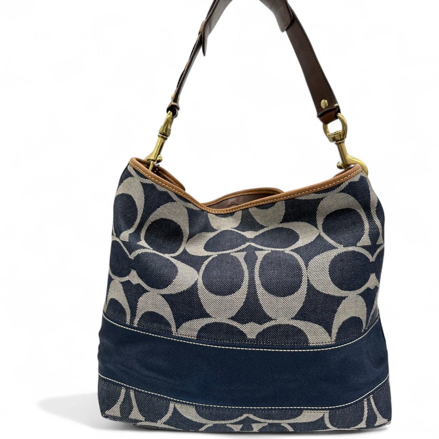 Vintage Coach 11182 Denim Hobo Slouchy Shoulder Bag - Thanks it's Vintage