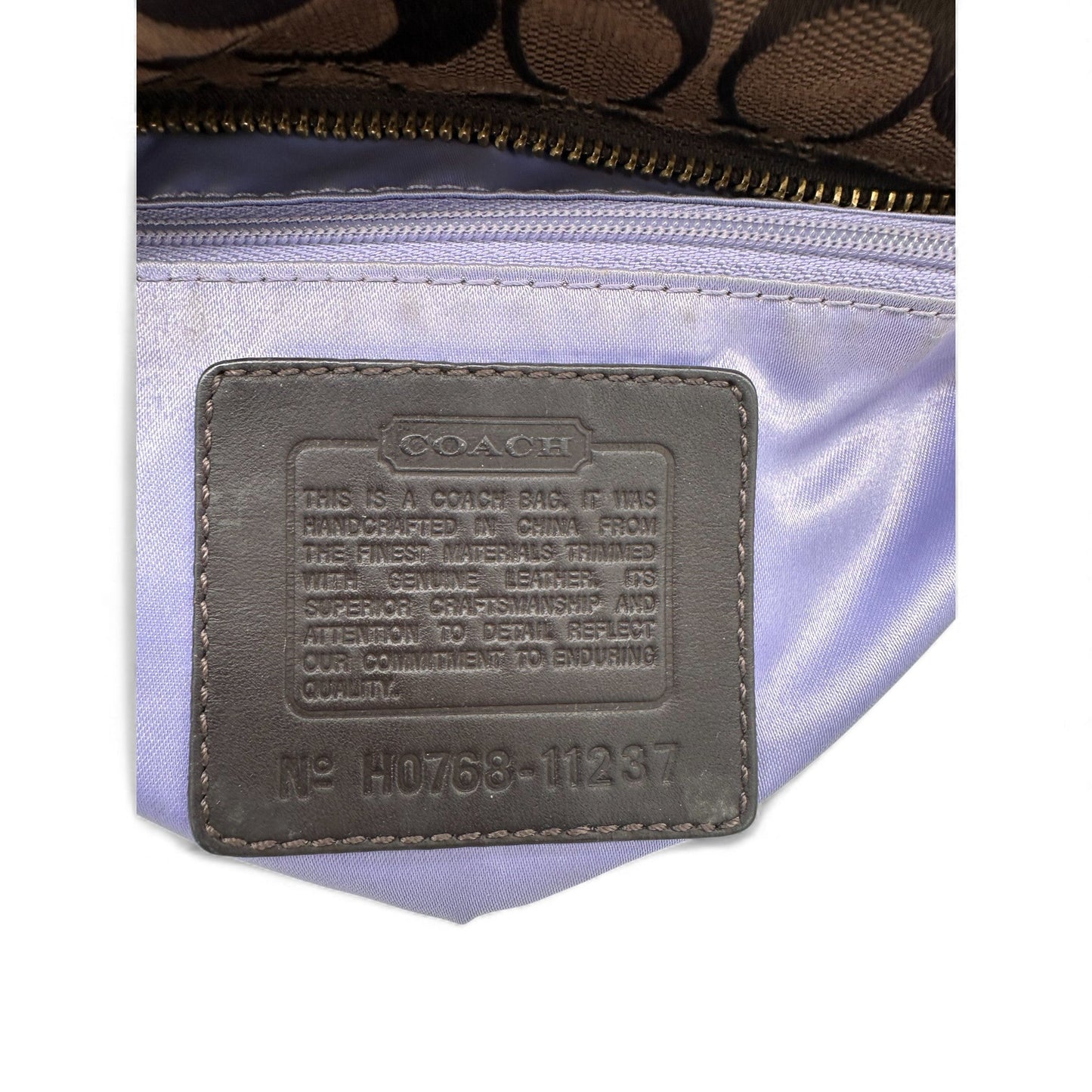 Vintage Coach 11237 Tote Shoulder Bag - Thanks it's Vintage