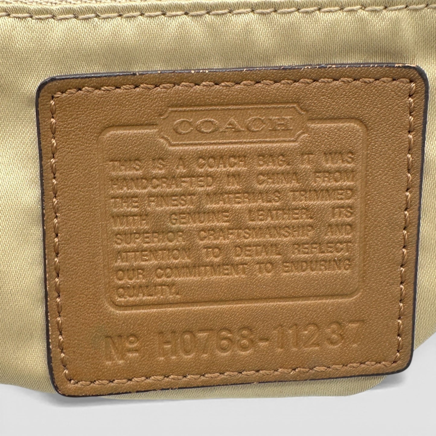 Vintage Coach 11237 Tote Shoulder Bag - Thanks it's Vintage