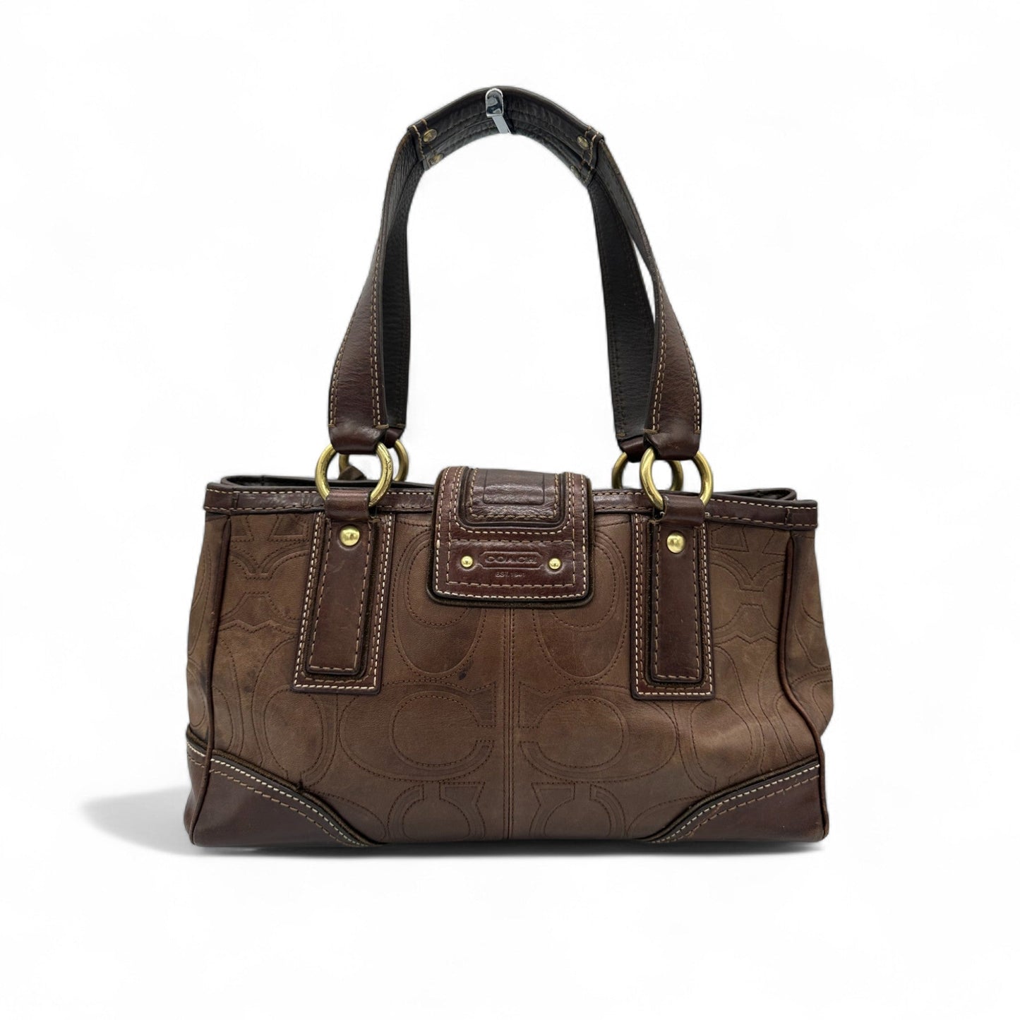 Vintage Coach 11330 Hamptons Turnlock Shoulder Bag - Thanks it's Vintage