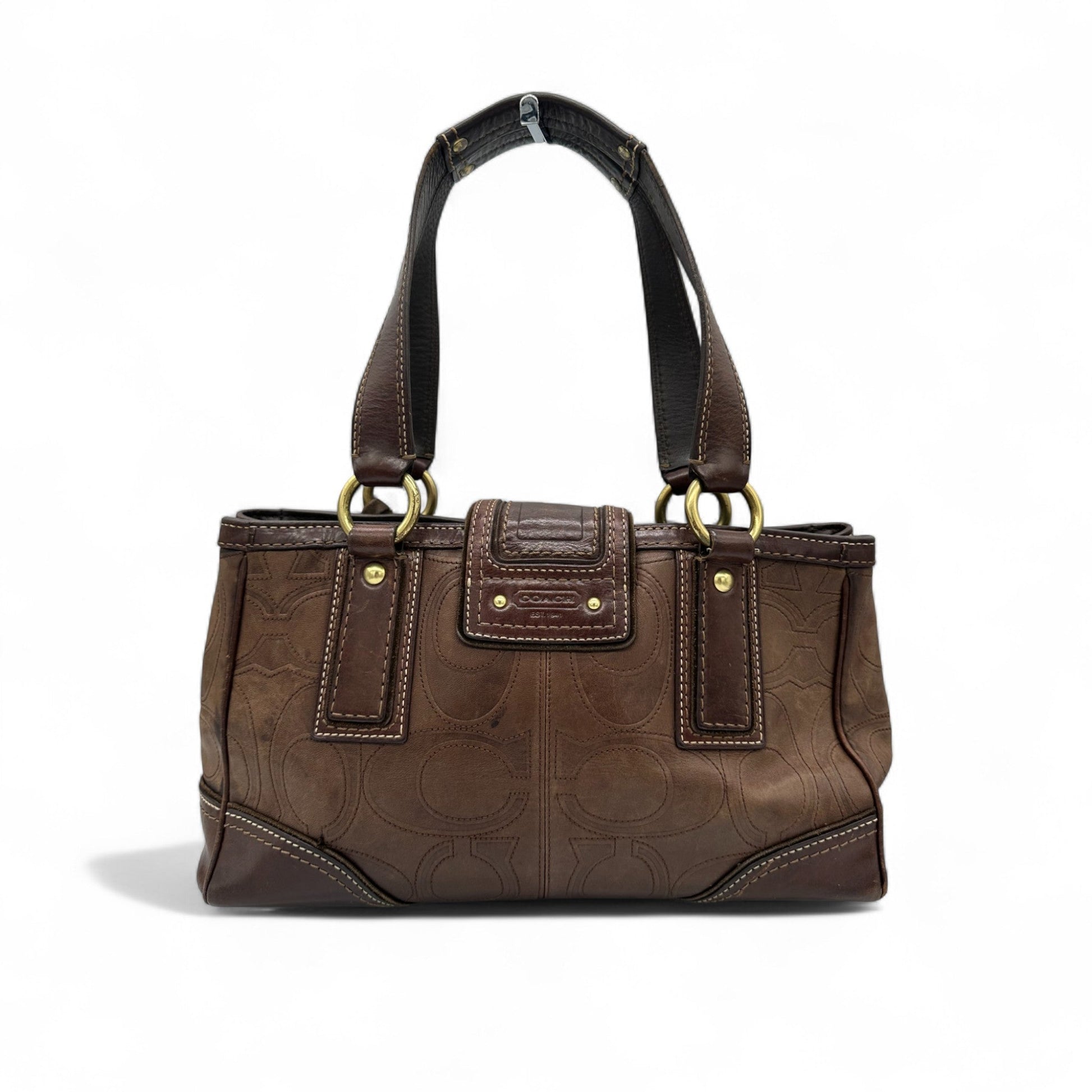 Vintage Coach 11330 Hamptons Turnlock Shoulder Bag - Thanks it's Vintage