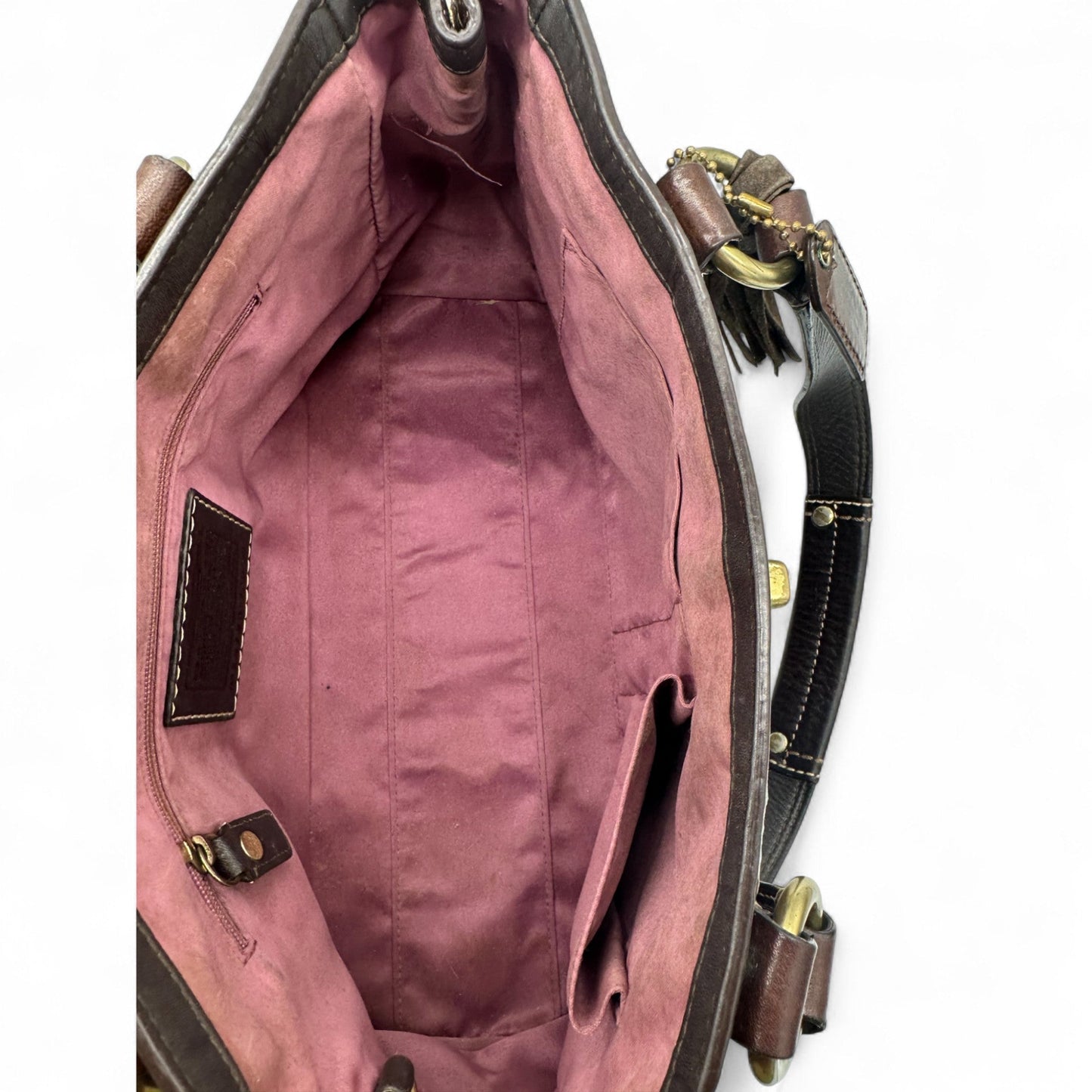 Vintage Coach 11330 Hamptons Turnlock Shoulder Bag - Thanks it's Vintage