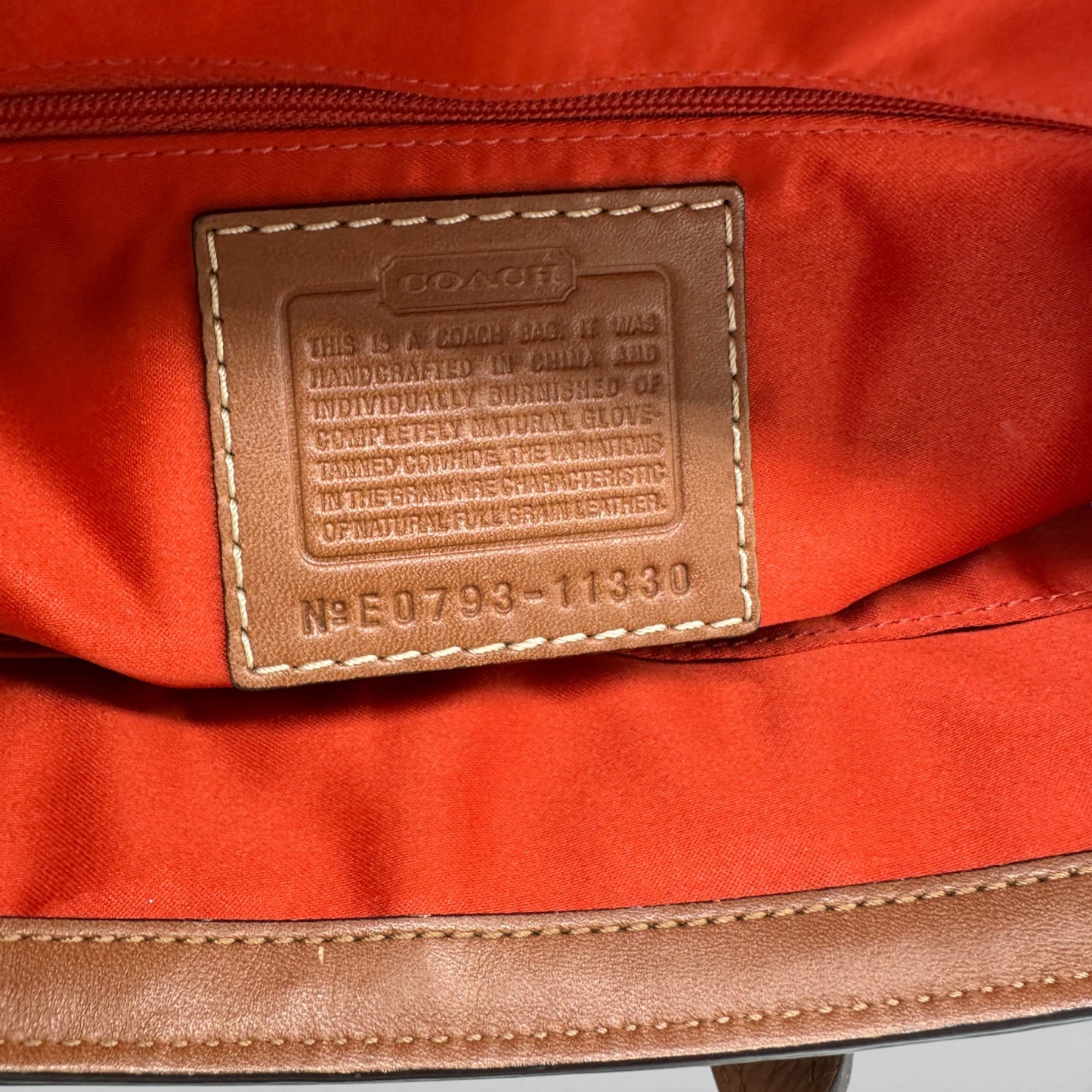 Vintage Coach 11330 Hamptons Turnlock Shoulder Bag - Thanks it's Vintage