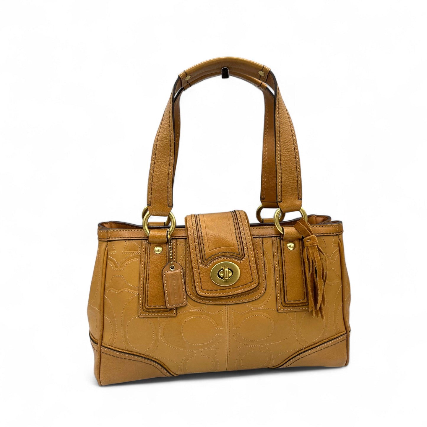 Vintage Coach 11330 Hamptons Turnlock Shoulder Bag - Thanks it's Vintage