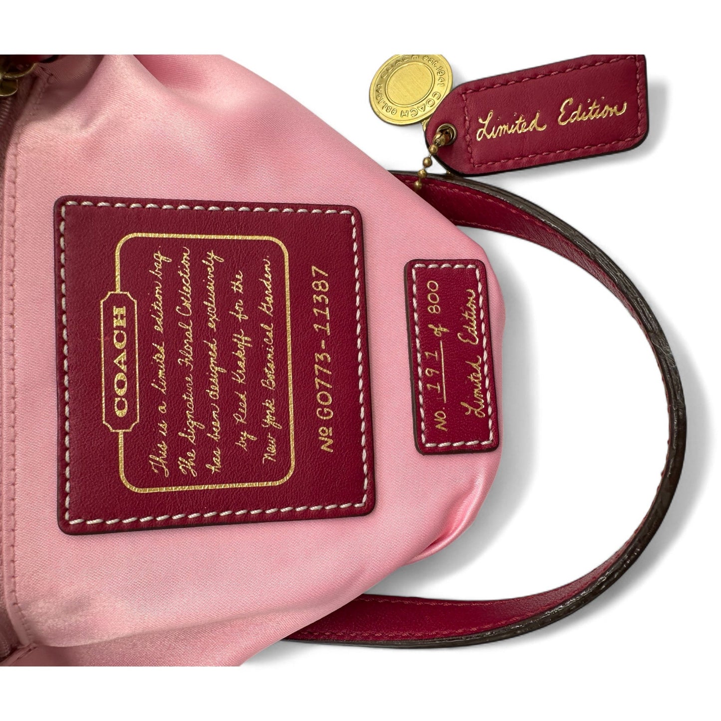 Vintage Coach 11387 Limited Edition Mini Tote Bag - Thanks it's Vintage