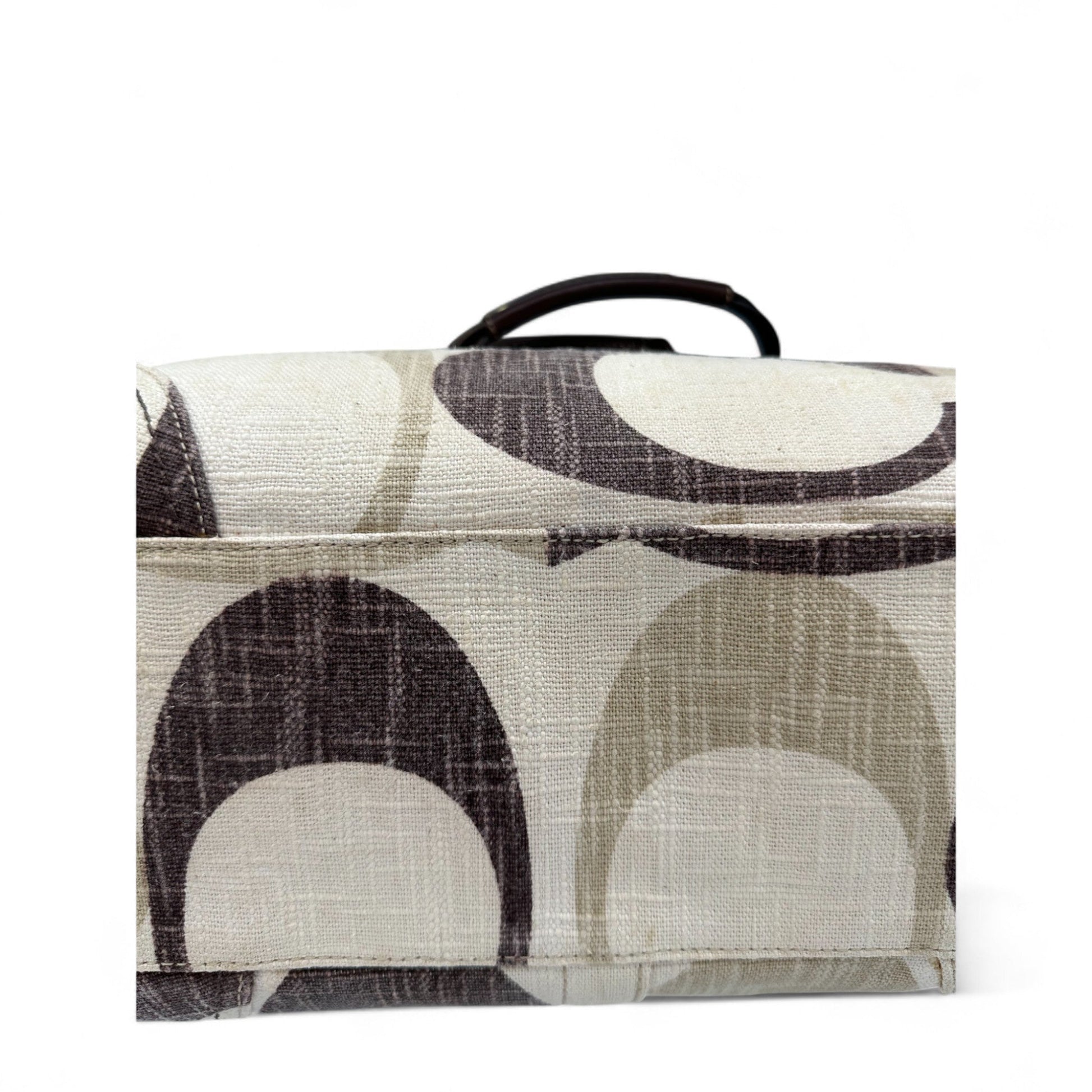 Vintage Coach 12195 Soho Brown Optic Monogram Shoulder Bag - Thanks it's Vintage