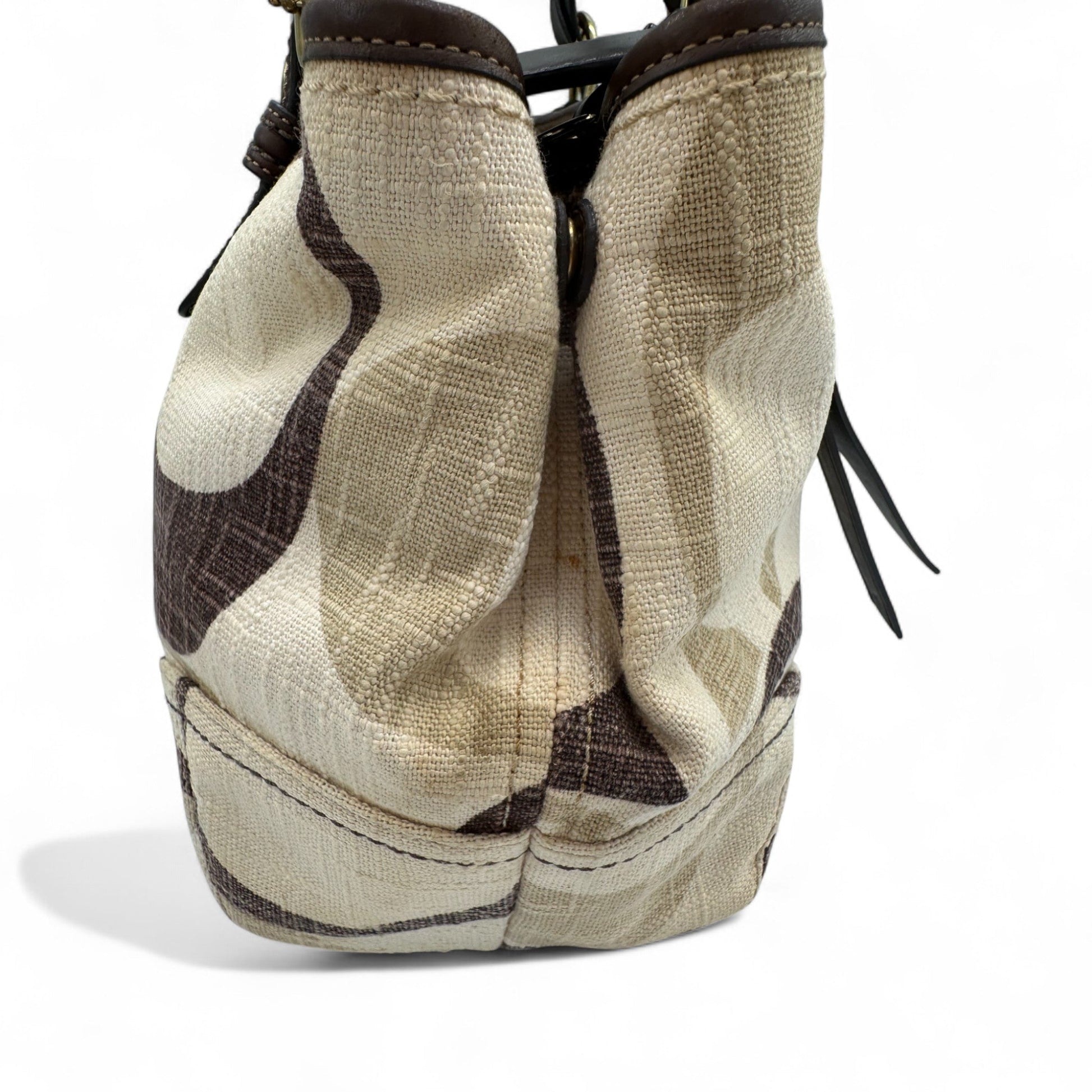 Vintage Coach 12195 Soho Brown Optic Monogram Shoulder Bag - Thanks it's Vintage