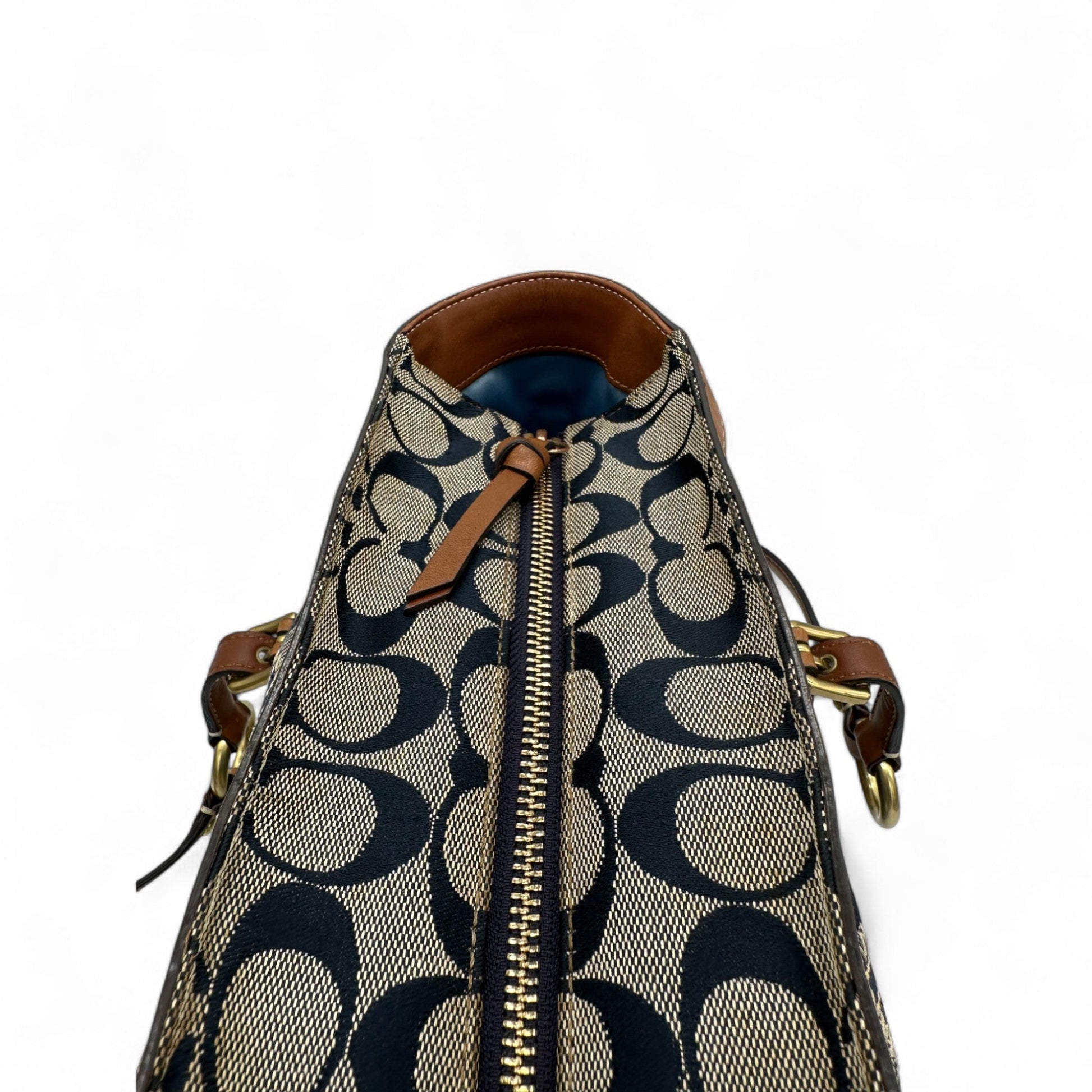 Vintage Coach 12217 Denim Patchwork Tote Shoulder Bag - Thanks it's Vintage