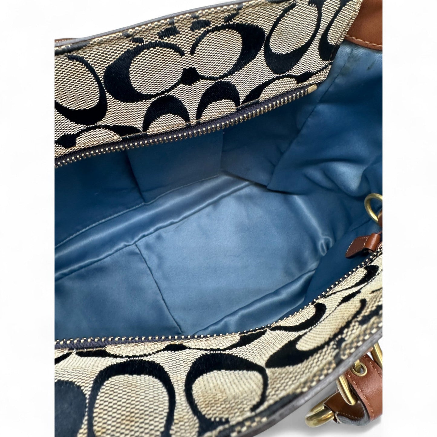 Vintage Coach 12217 Denim Patchwork Tote Shoulder Bag - Thanks it's Vintage