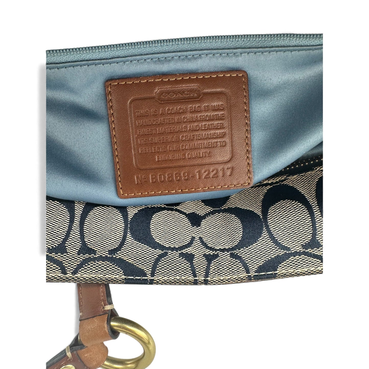 Vintage Coach 12217 Denim Patchwork Tote Shoulder Bag - Thanks it's Vintage