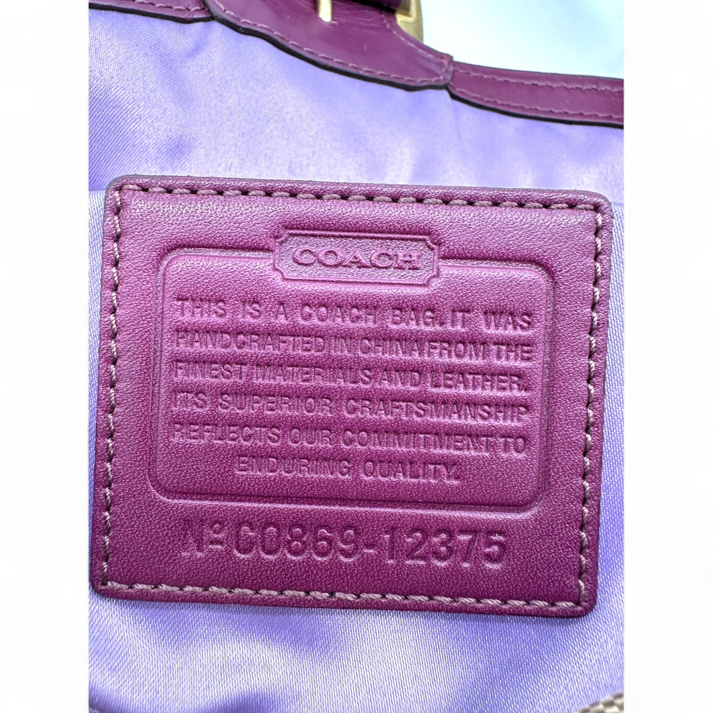 Vintage Coach 12375 Bleecker Soho Shoulder Bag - Thanks it's Vintage