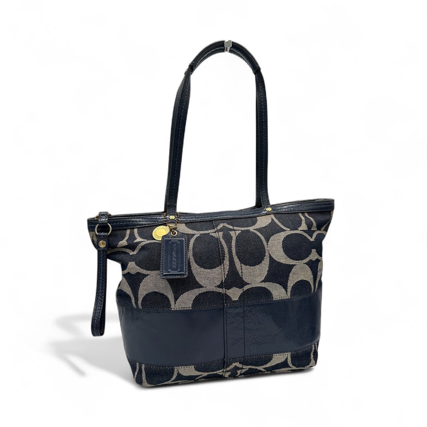 Vintage Coach 12546 Denim Tote Shoulder Bag - Thanks it's Vintage