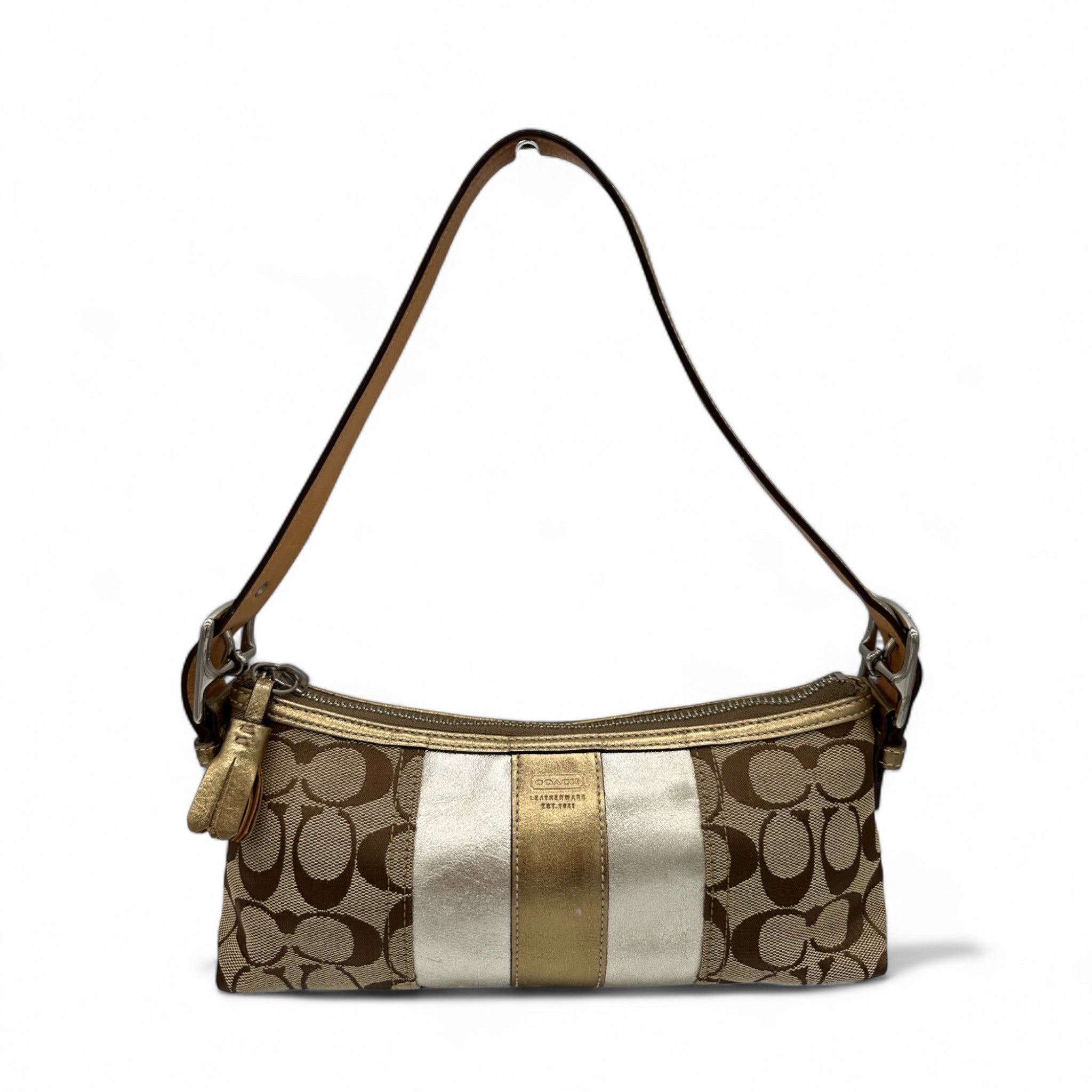 Vintage Coach 1478 East West Baguette Shoulder Bag – Thanks it's