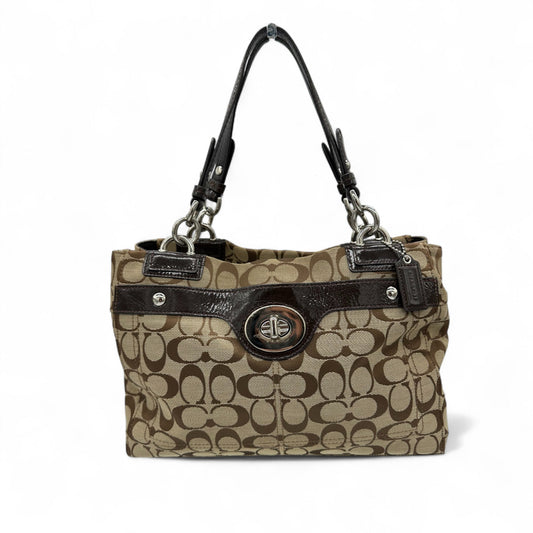 Vintage Coach 16540 Turnlock Tote Shoulder Bag - Thanks it's Vintage