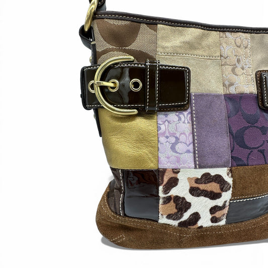 Vintage Coach 3573 Limited Edition Patchwork Soho Shoulder Bag - Thanks it's Vintage
