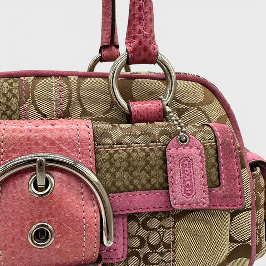 Vintage Coach 3692 Patchwork Soho Shoulder Bag - Thanks it's Vintage