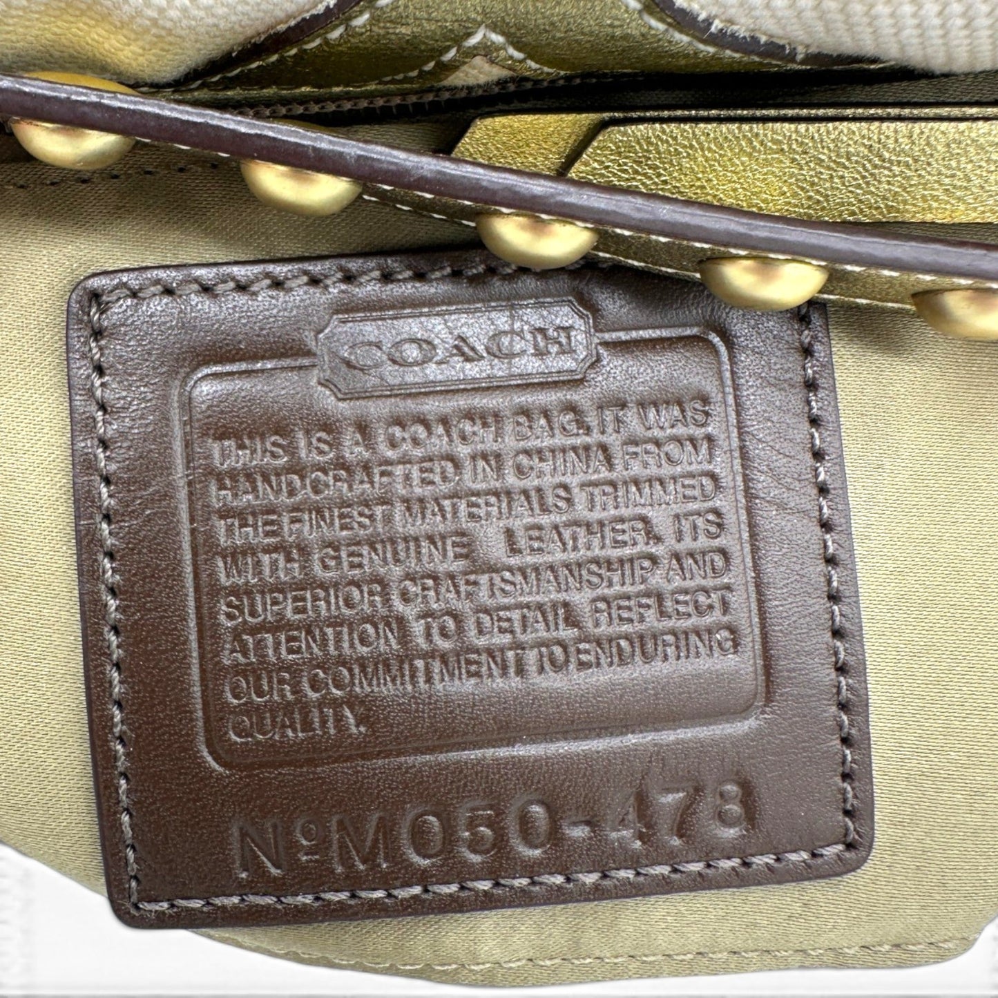 Vintage Coach 478 Zebra Mini Bag - Thanks it's Vintage