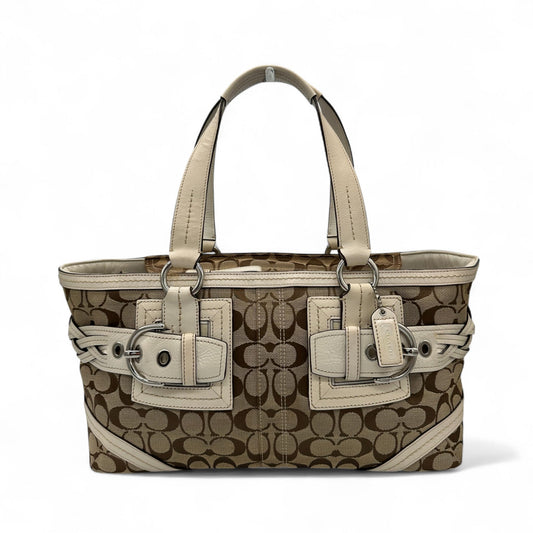 Vintage Coach 5089 Buckle Detail Shoulder Bag - Thanks it's Vintage